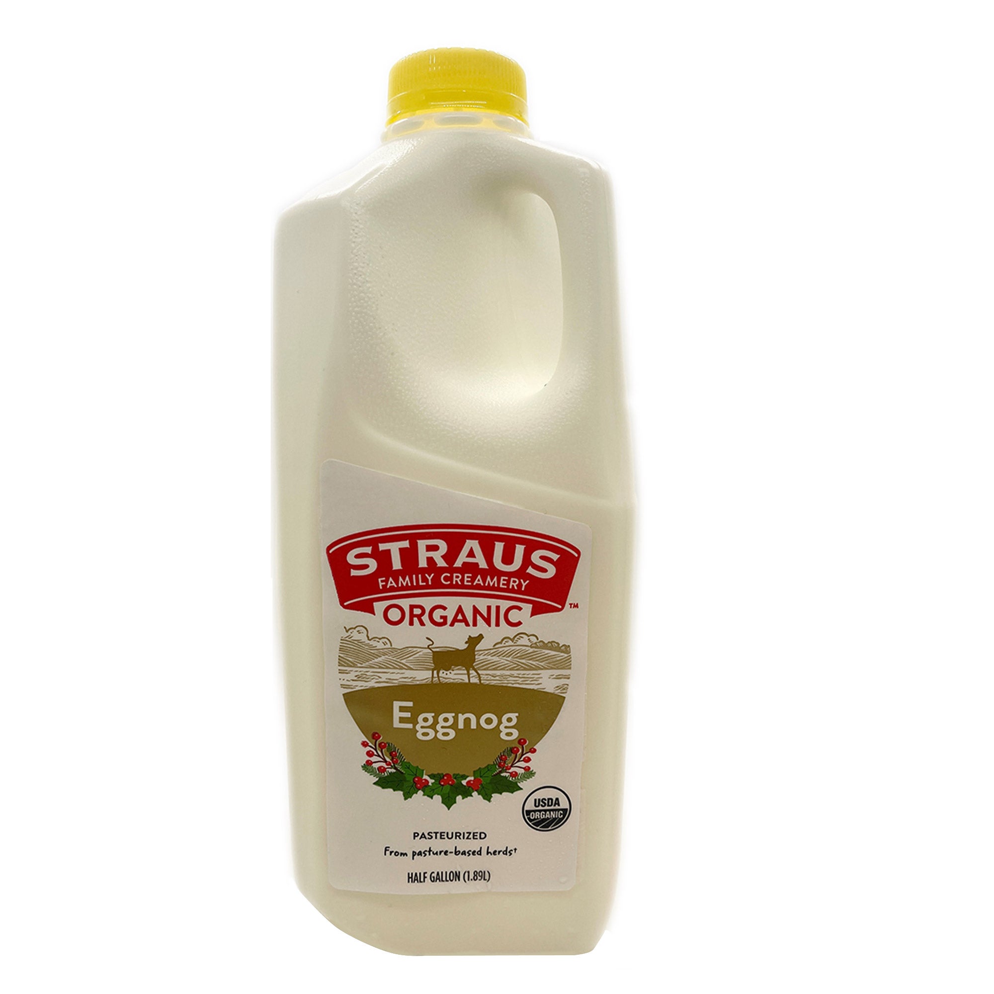 ORGANIC STRAUS FAMILY EGGNOG 64OZ