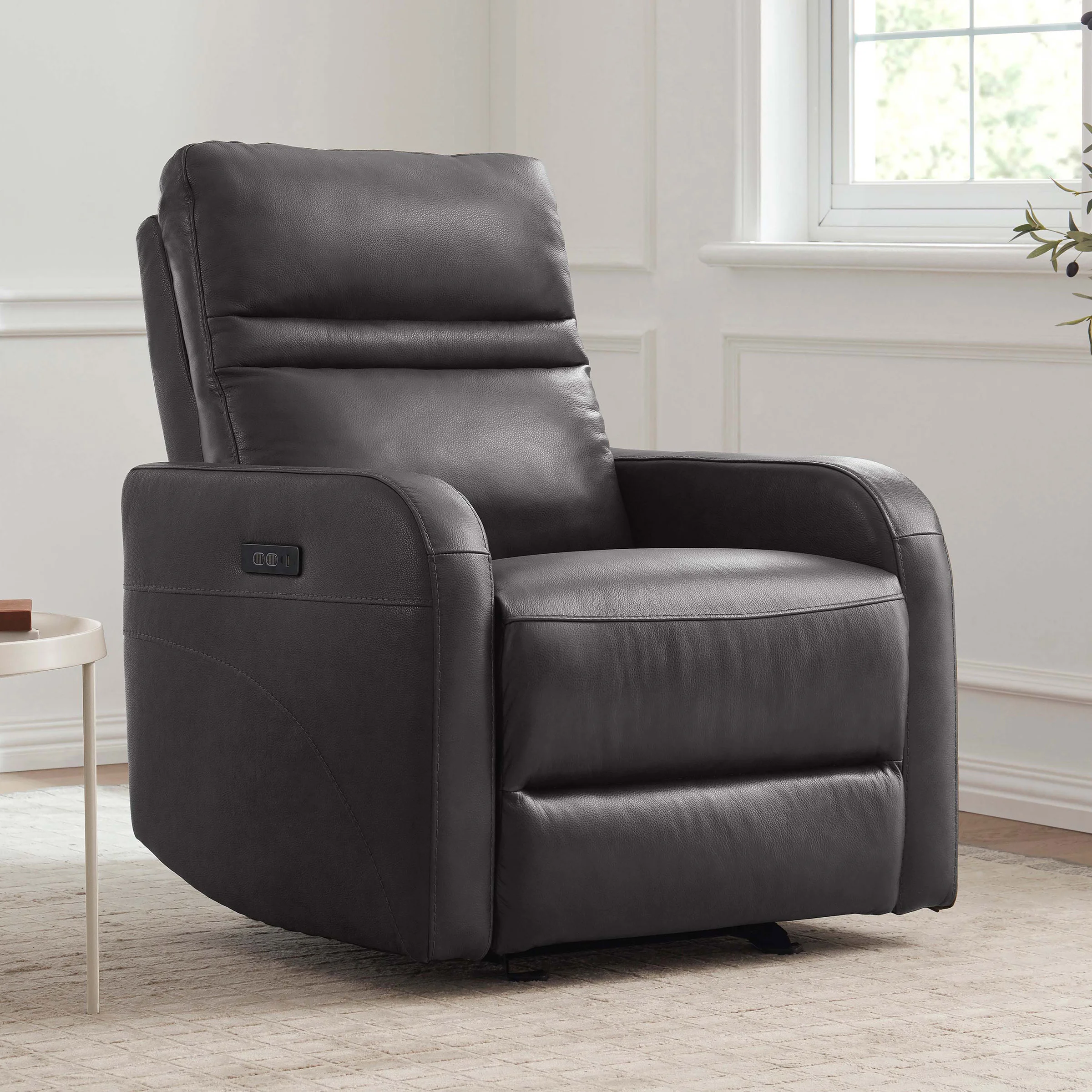 GILMAN CREEK ALDRYN LEATHER POWER RECLINER - Image 1