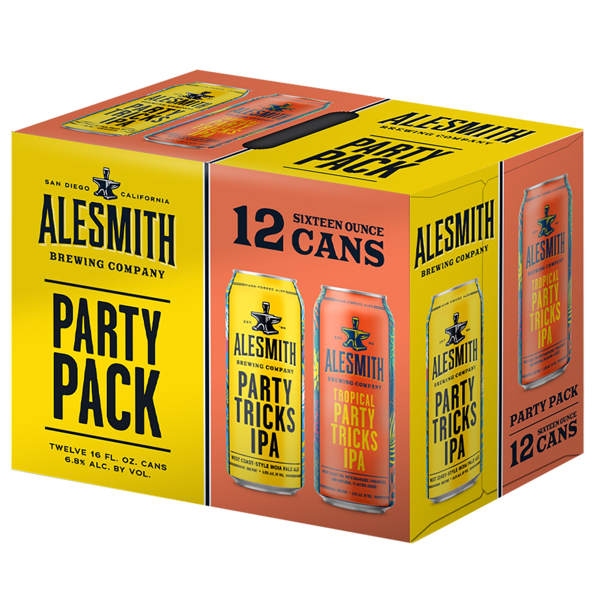 ALESMITH BREWING CO IPA PARTY PACK SAN DIEGO 12/16OZ CANS