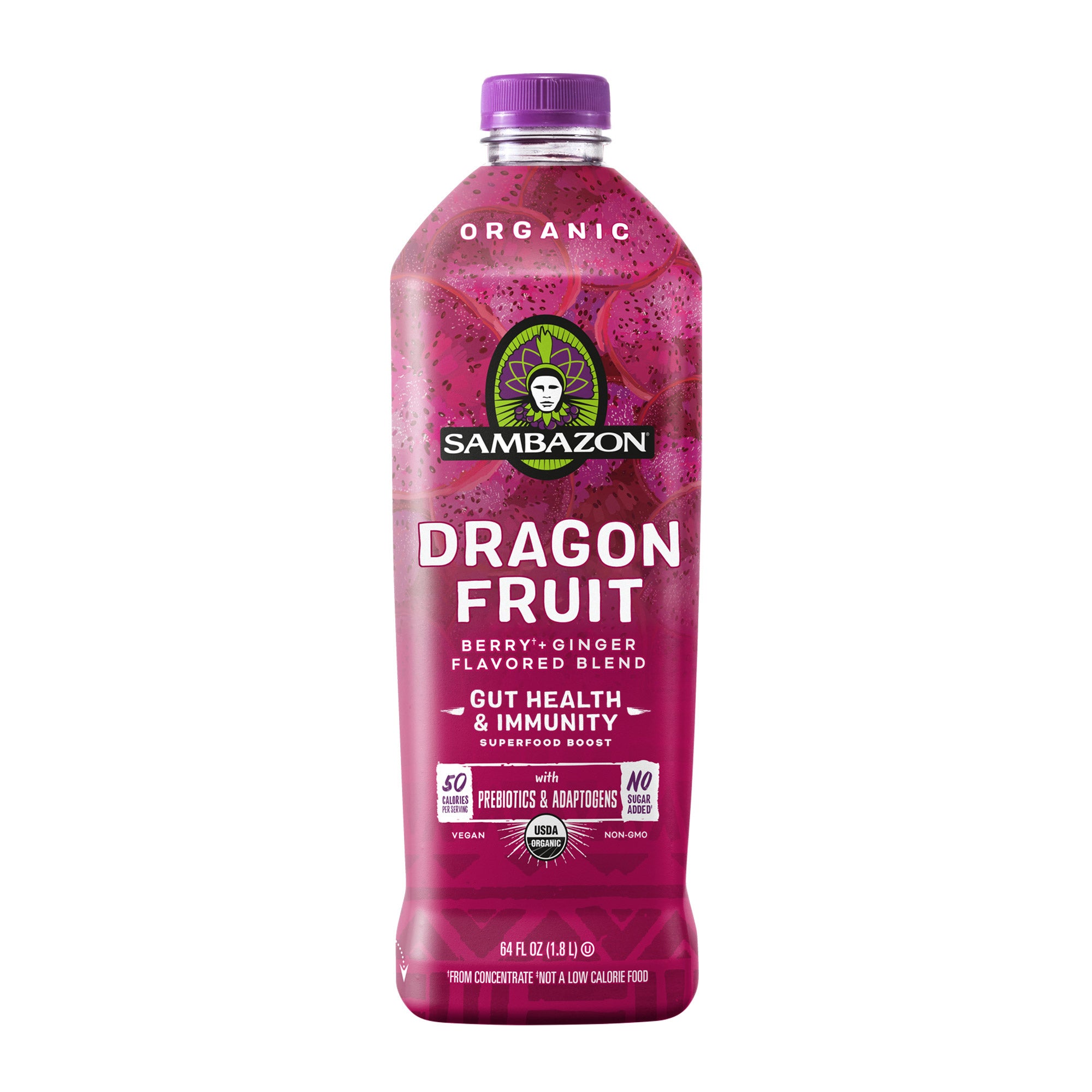 SAMBAZON ORG DRAGONFRUIT BLEND 64 OZ