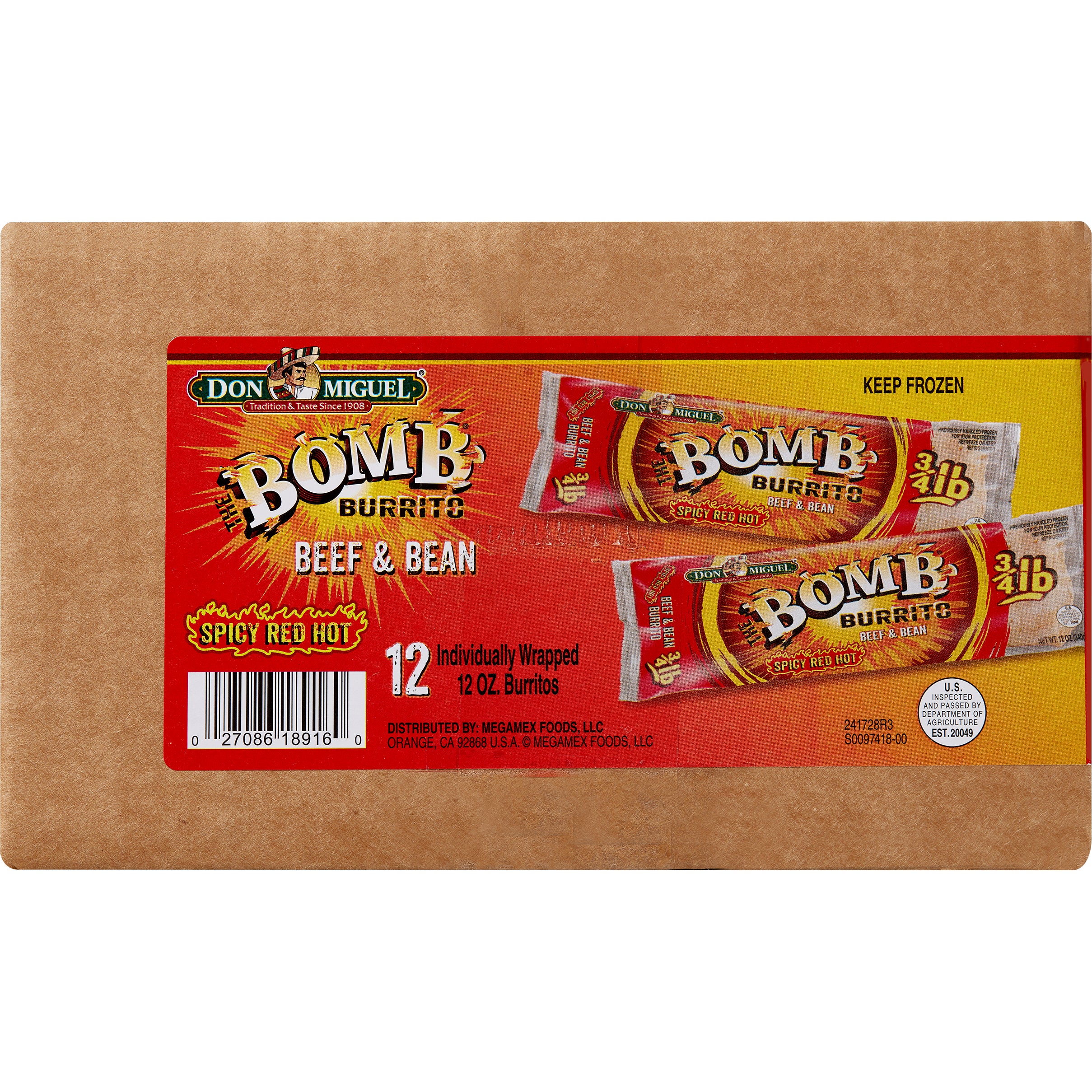 DON MIGUEL BEEF & BEAN SPCY BRTO 12/12 OZ