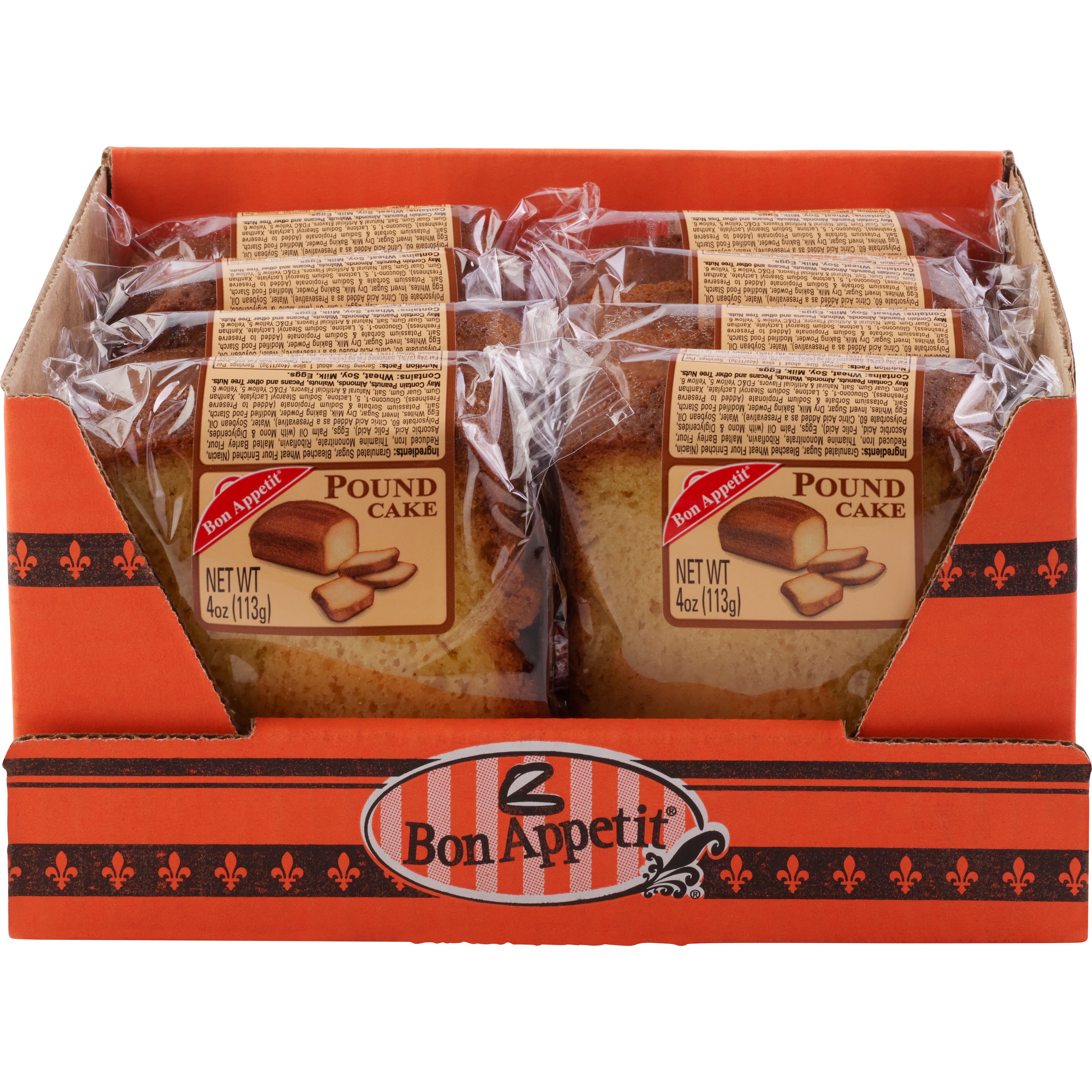BON APPETIT POUND CAKE 8 CT - Image 1