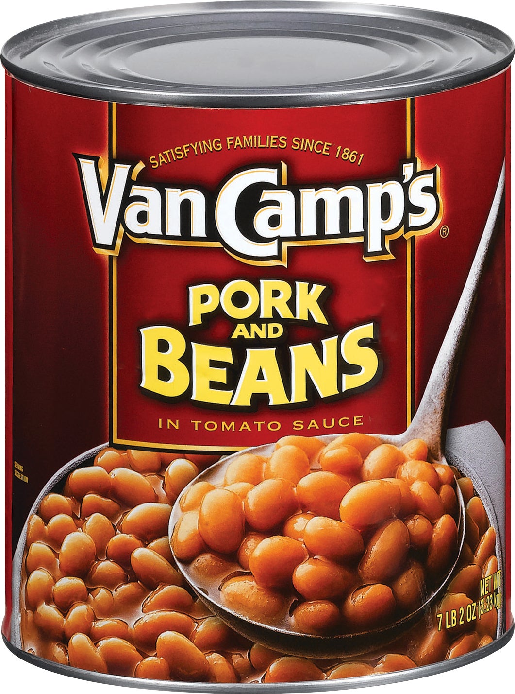 VAN CAMP'S PORK N' BEANS #10 CAN