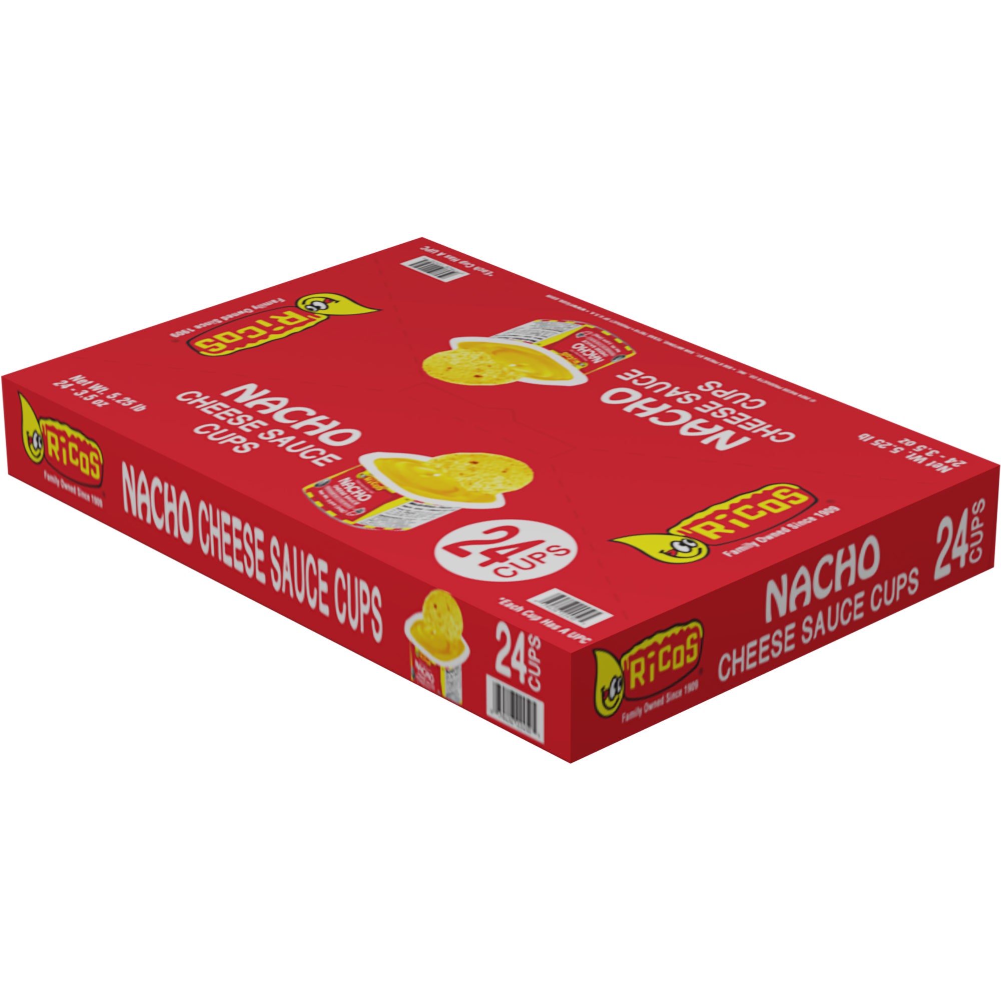 RICO'S NACHO CHEESE SAUCE 24/3.5OZ (84OZ)