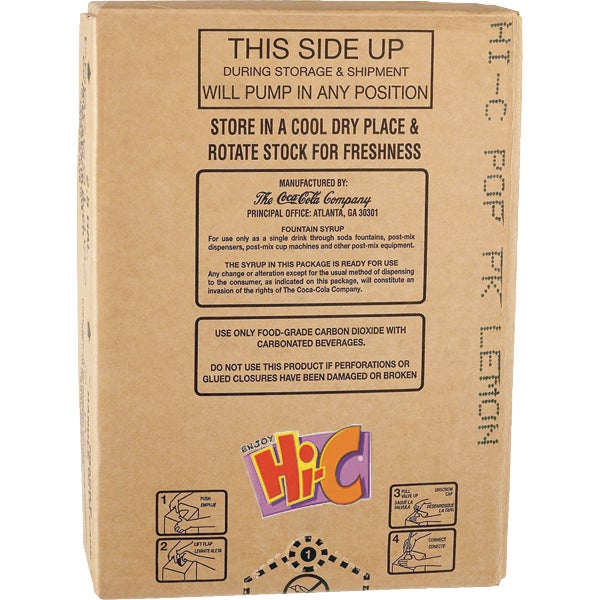 B.I.B HI-C PINK LEMONADE 2.5 GAL