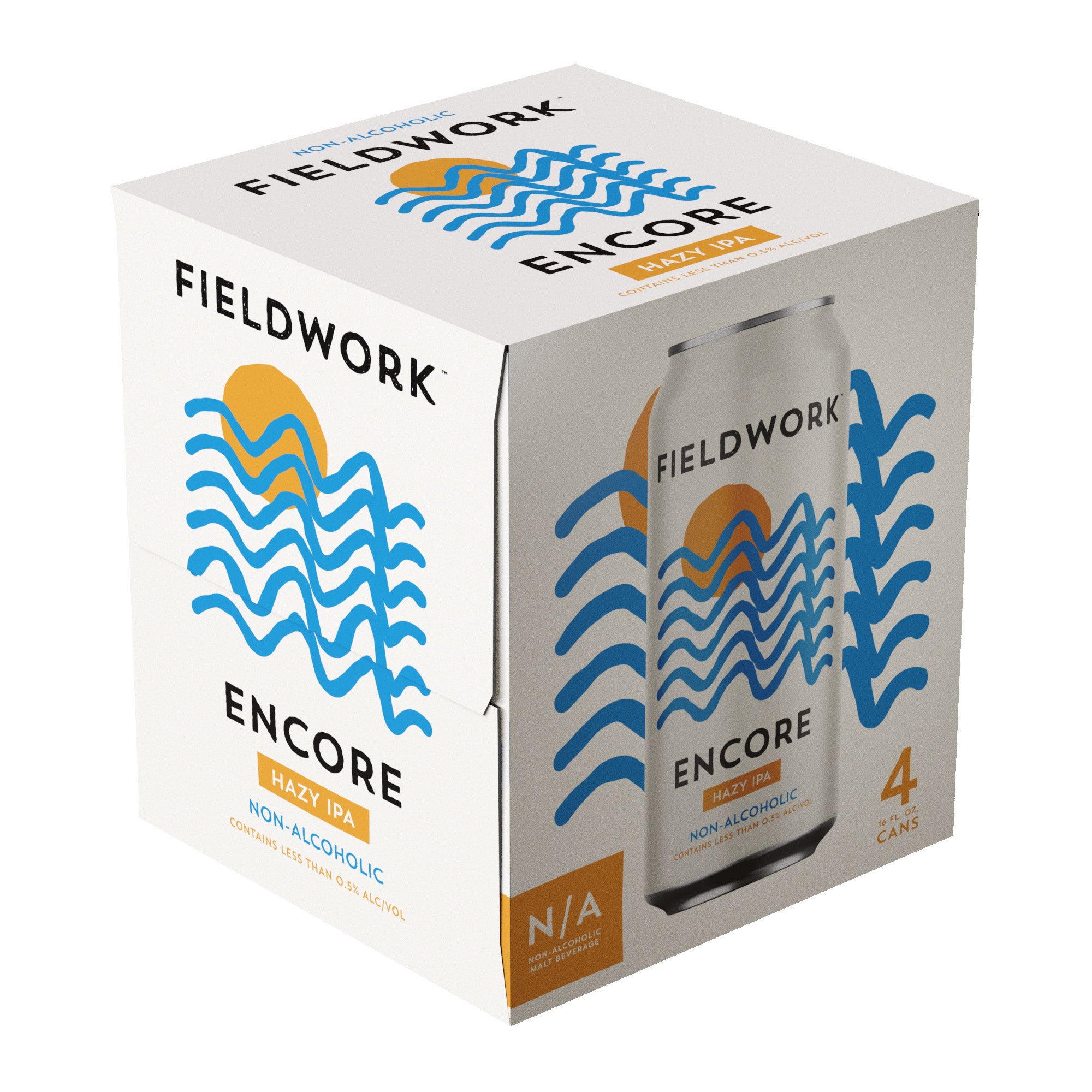 FIELDWORK BREWING CO ENCORE NA HAZY IPA BERKELEY 4/16OZ CANS