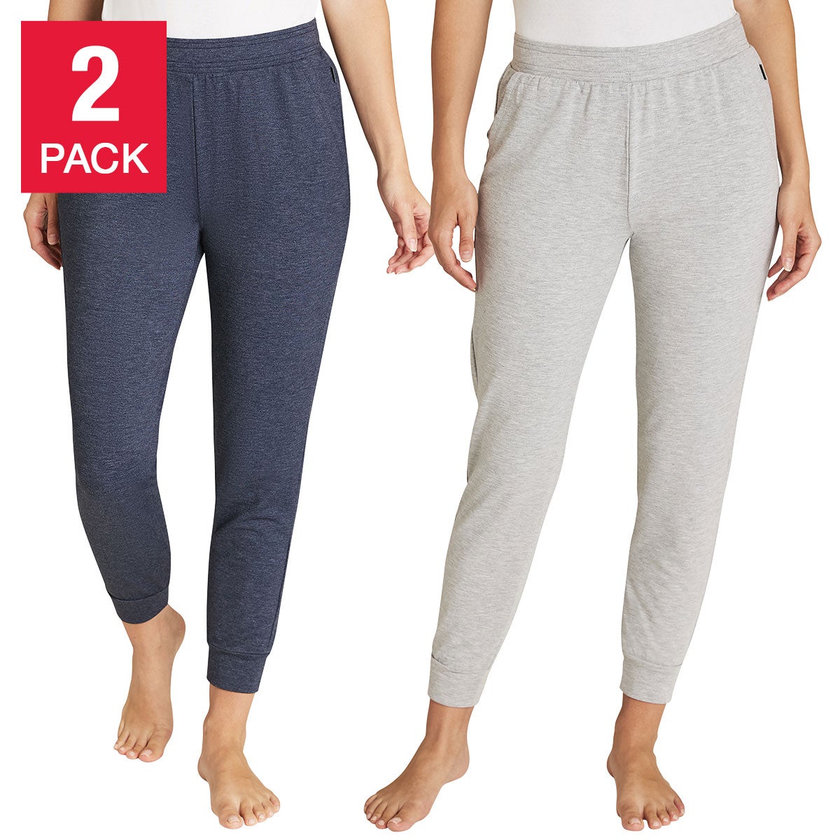 EDDIE BAUER LADIES' 2-PACK JOGGER - Image 1