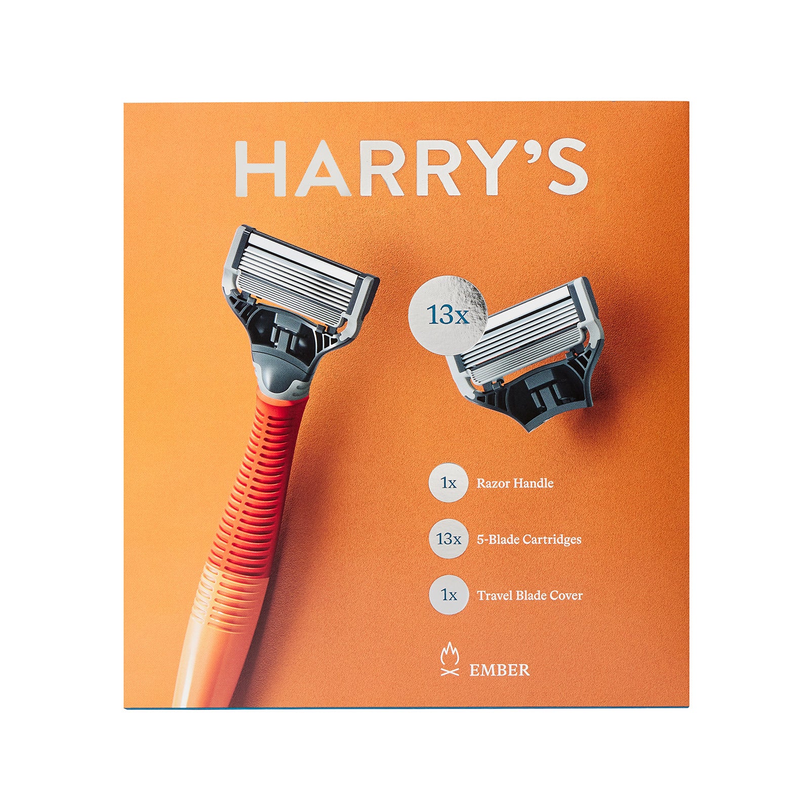 HARRY'S TRUMAN RAZOR SET 1 HANDLE, 13 CARTRIDGE - Image 1
