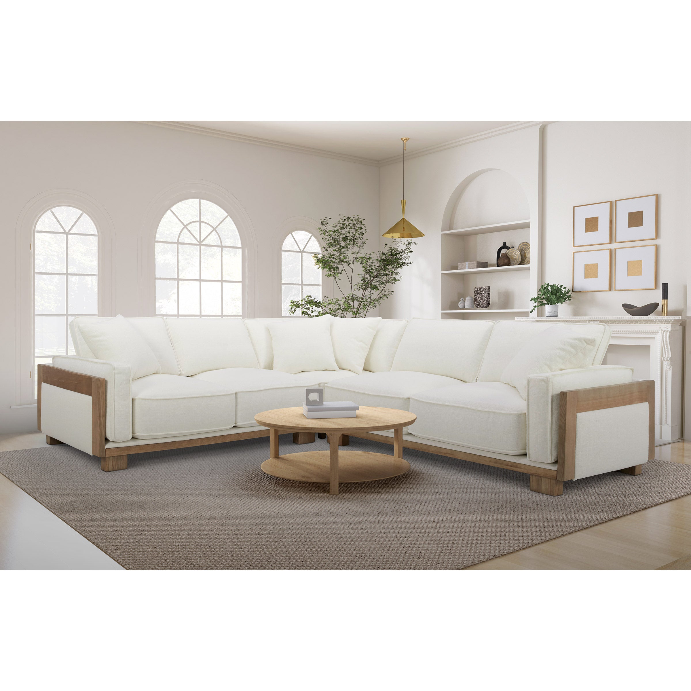 GILMAN CREEK LERENA FABRIC SECTIONAL