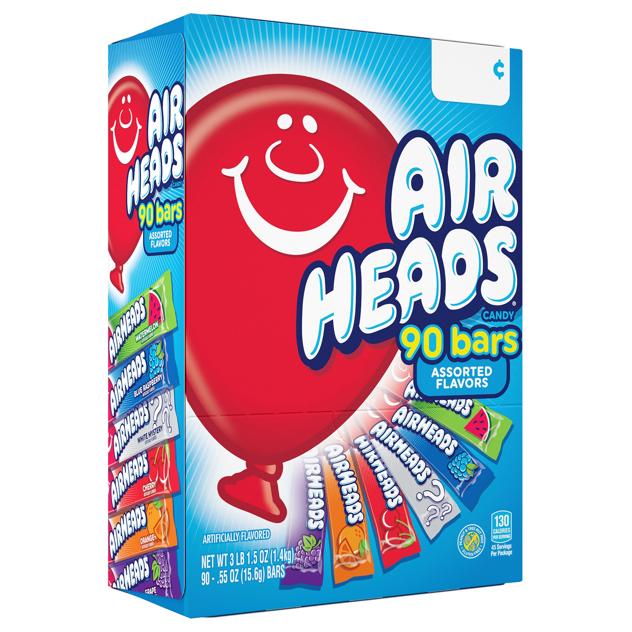 AIRHEADS VARIETY PACK 90 CT / .55OZ