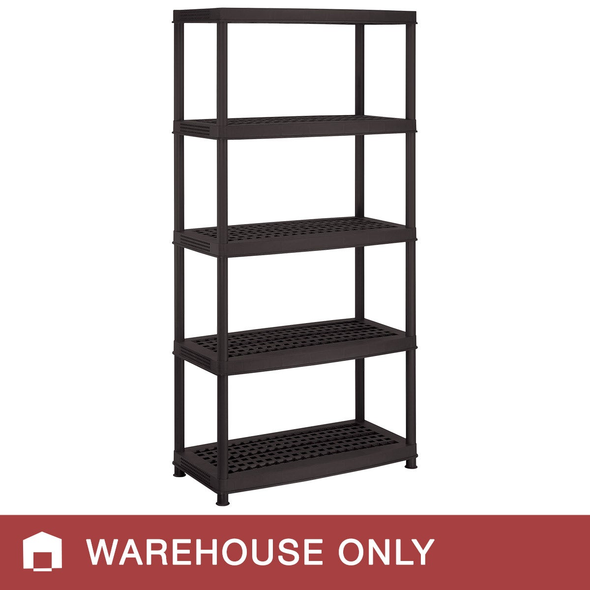 KETER 5-TIER HEAVY-DUTY RESIN STORAGE SHELF