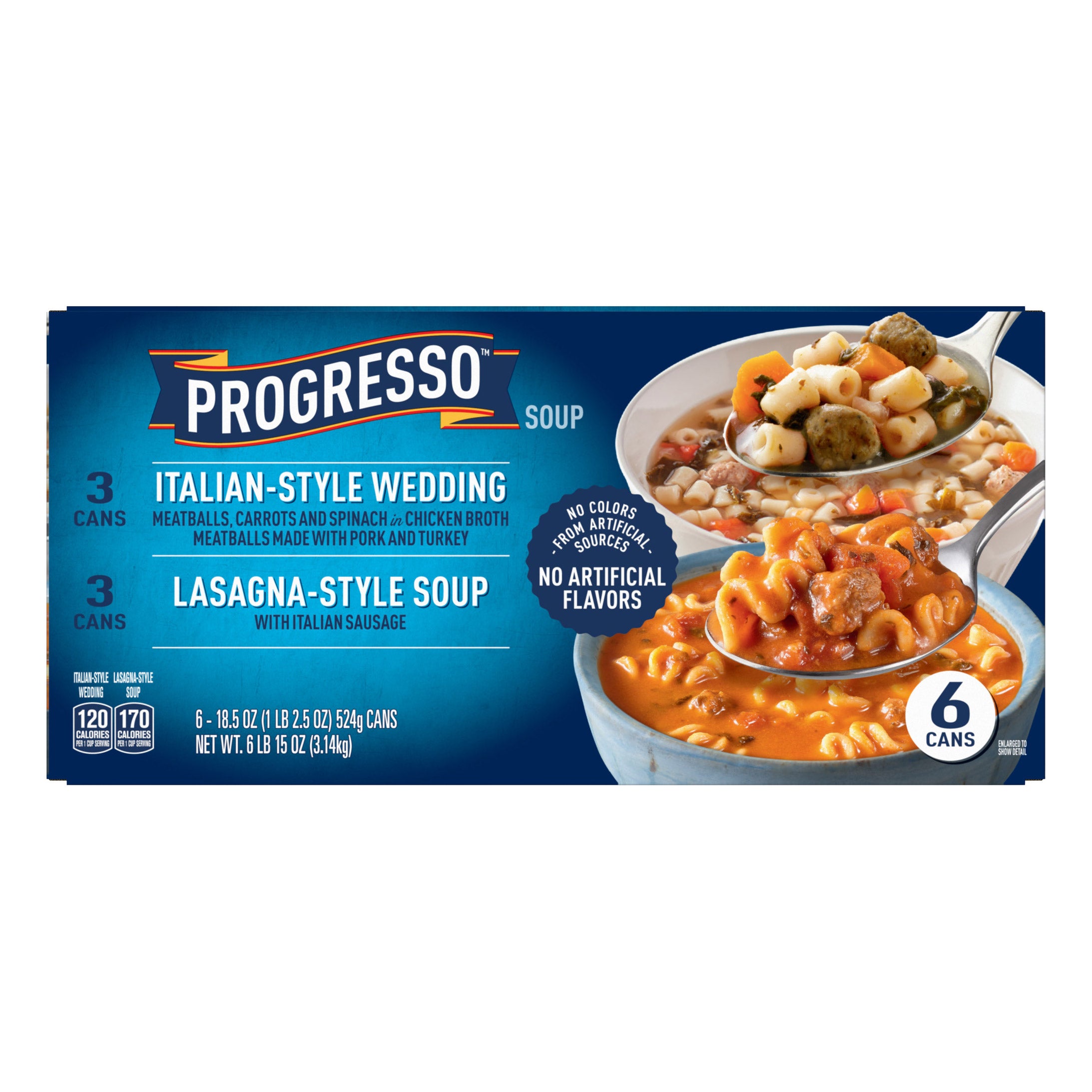 PROGRESSO ITALIAN FAVORITES 6/18.5 OZ