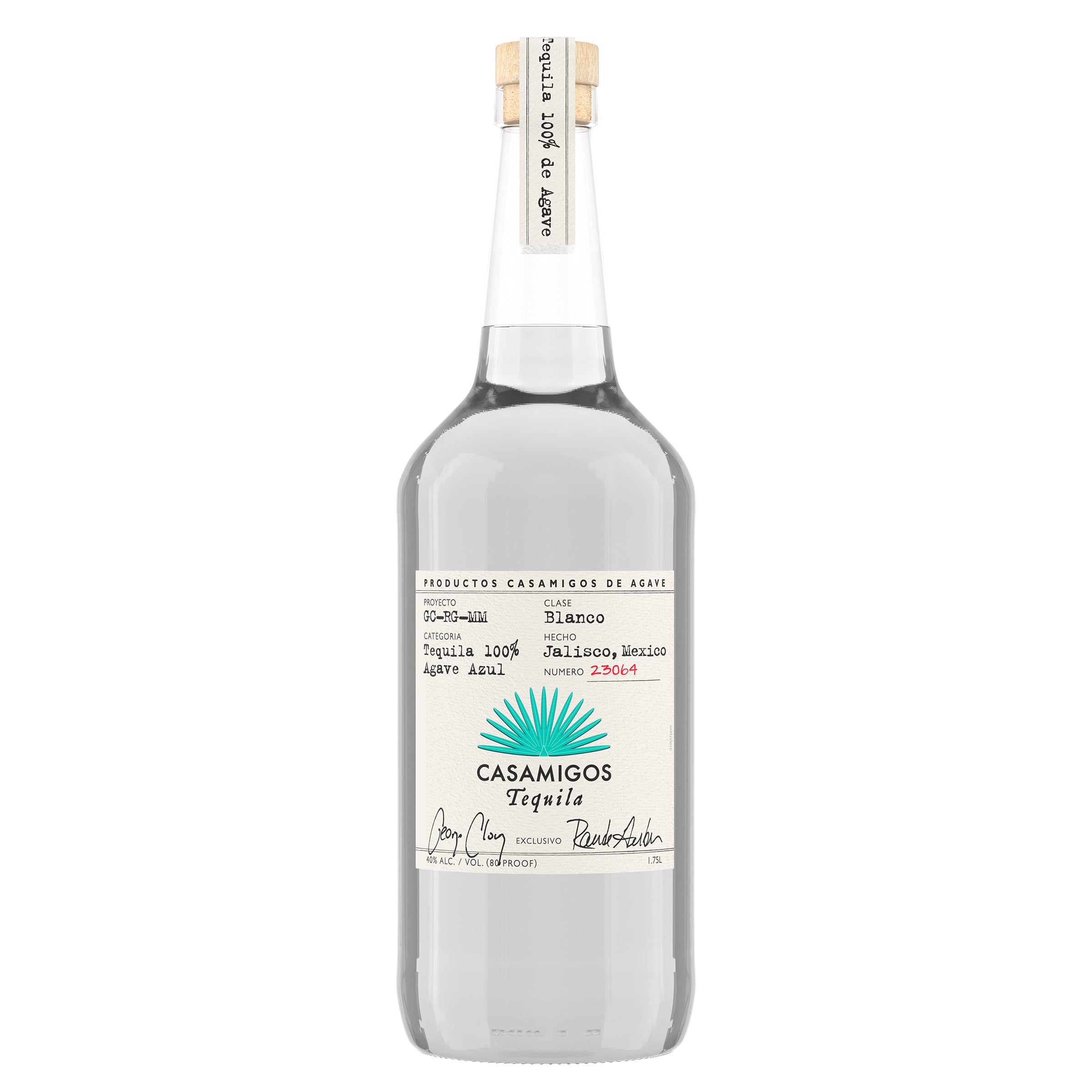 CASAMIGOS BLANCO TEQUILA MEXICO 1.75L