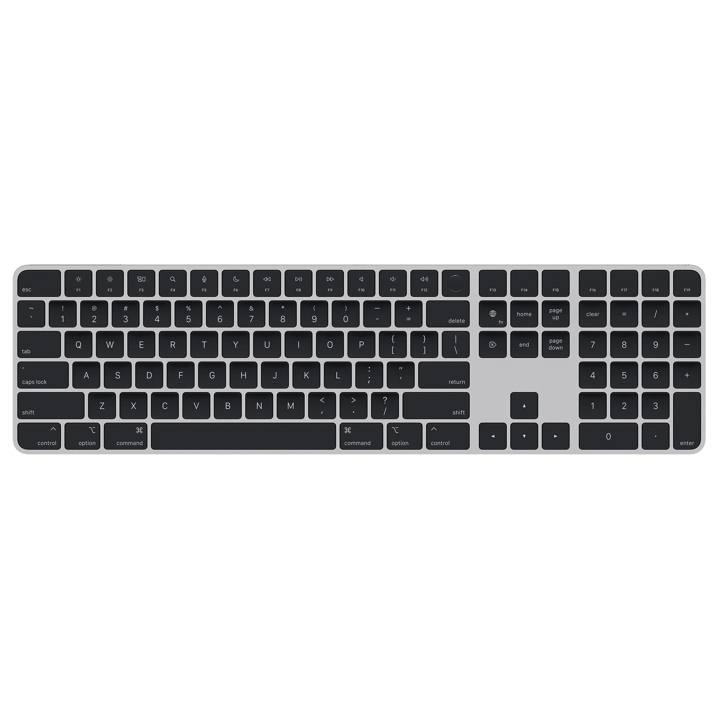 APPLE MAGIC KEYBOARD W/ BLACK KEYS MMMR3LL/A - Image 1