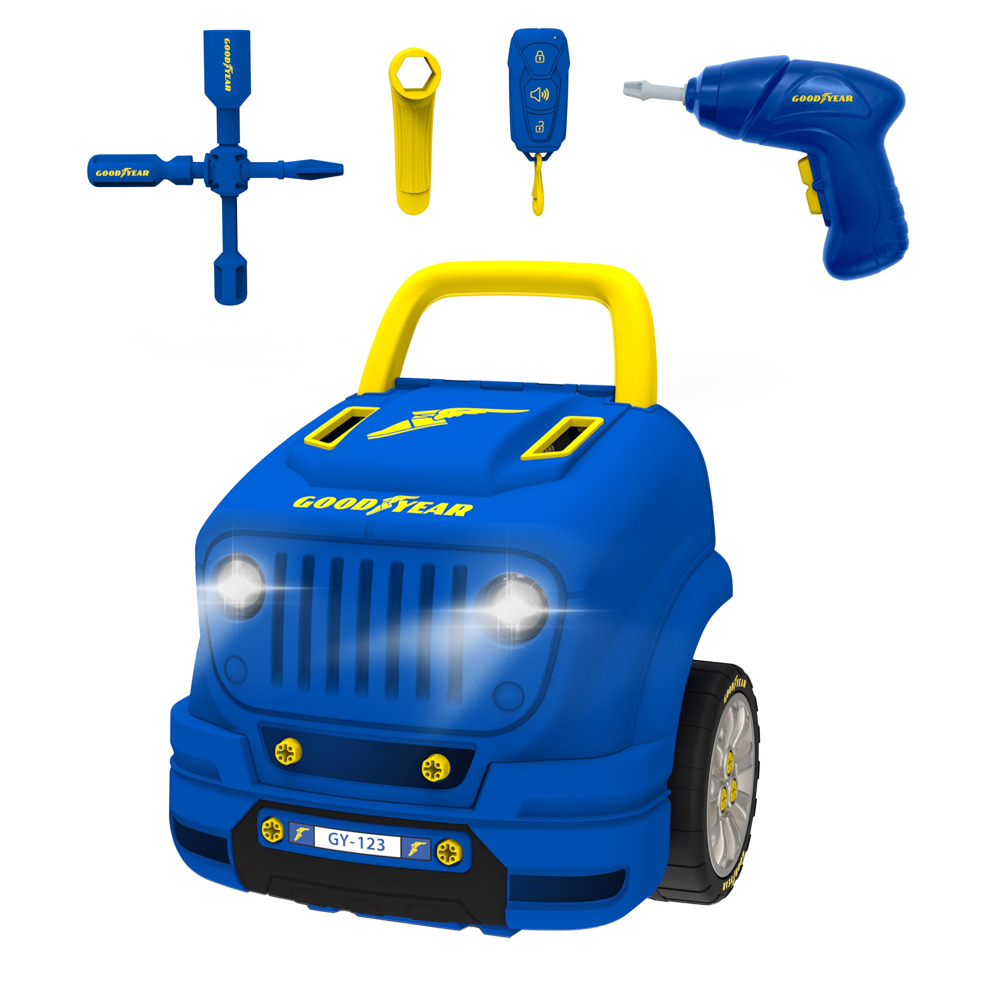 GOOD YEAR KID'S MEGA CAR ENGINE REPAIR SET - Image 1
