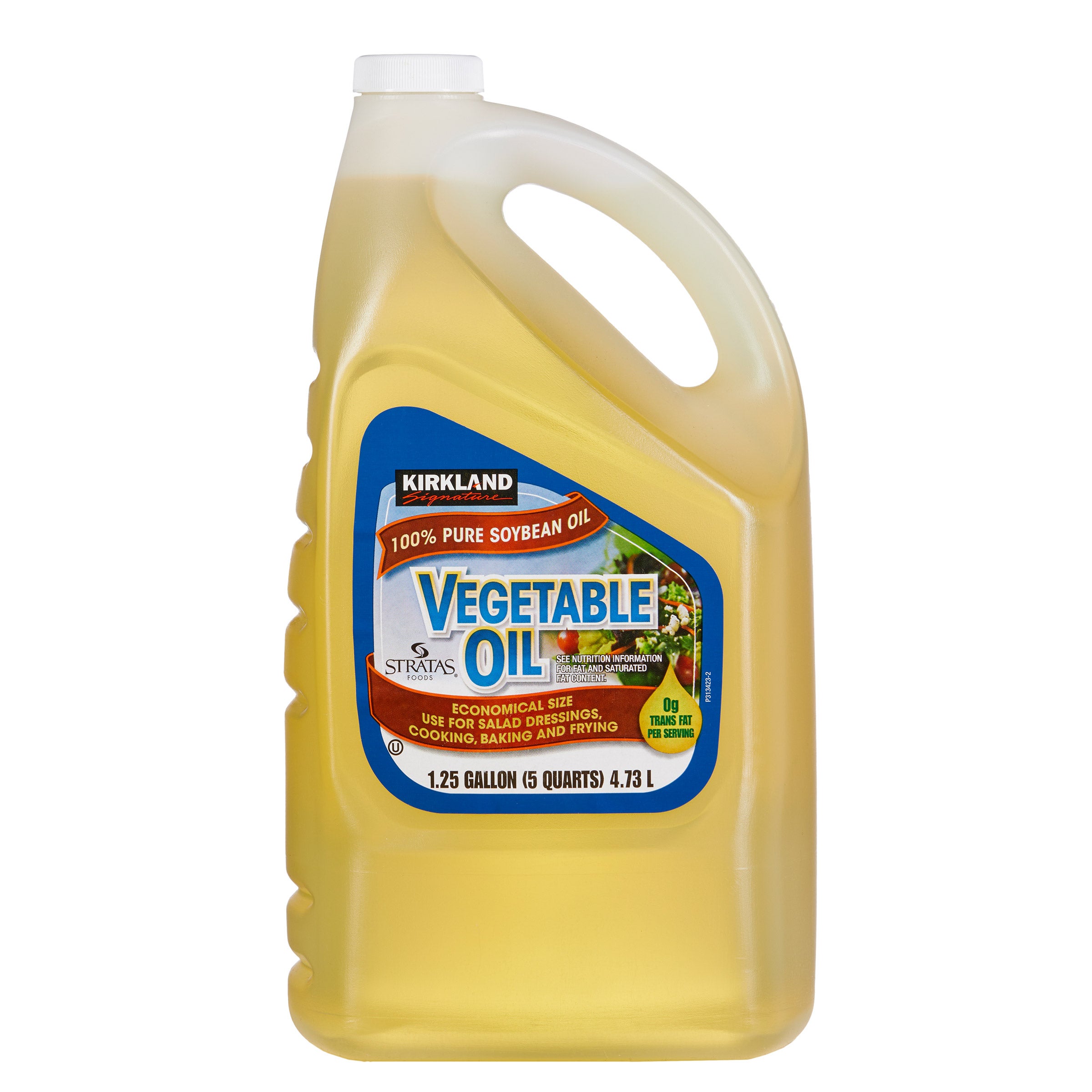 KIRKLAND SIGNATURE VEGETABLE OIL 5 QUARTS (9.63 POUNDS) - Image 1