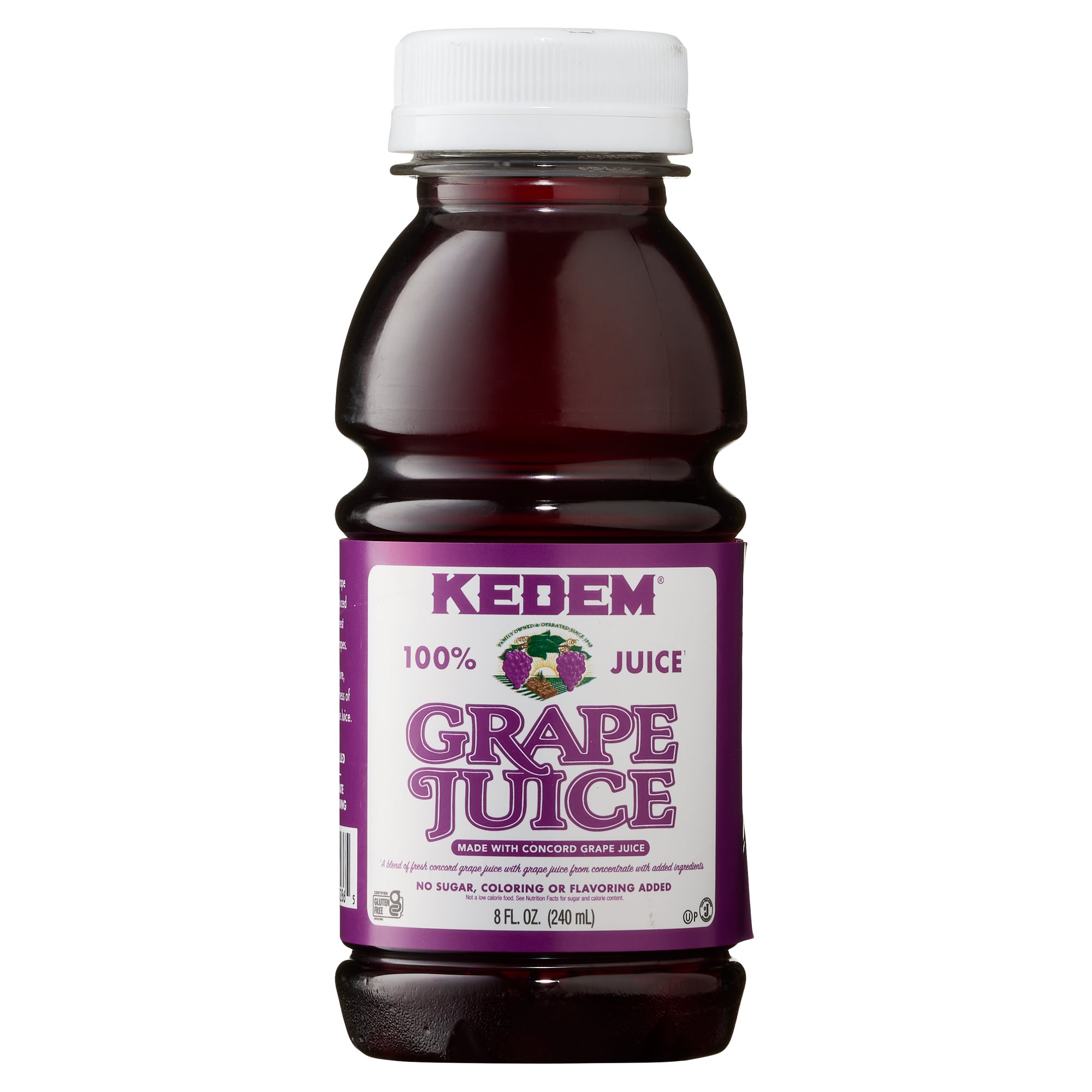 KEDEM CONCORD GRAPE 24 X 8OZ BOTTLES ¨KOSHER FOR PASSOVER¨ - Image 1