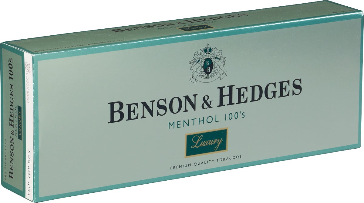 B&H LUXURY MENTHOL BOX