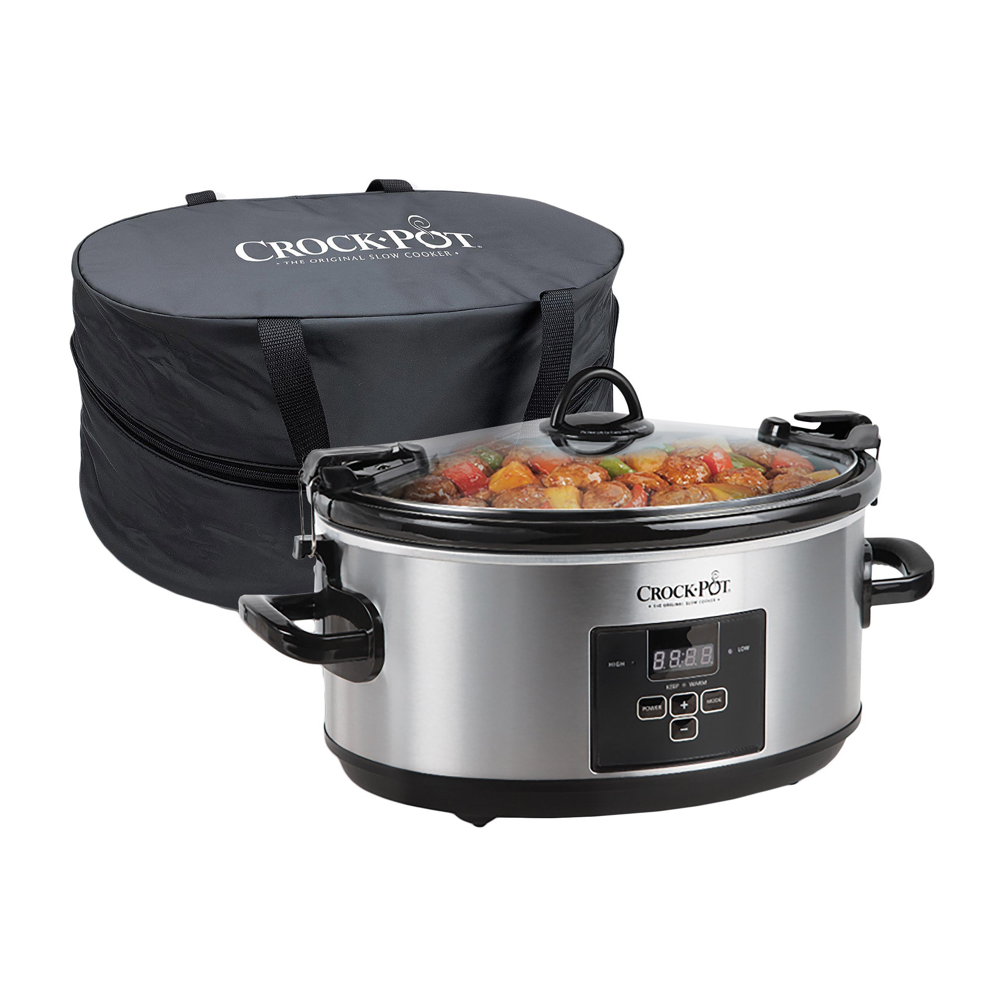 CROCK-POT 7 QUART SLOW COOKER ^ WITH CARRY BAG