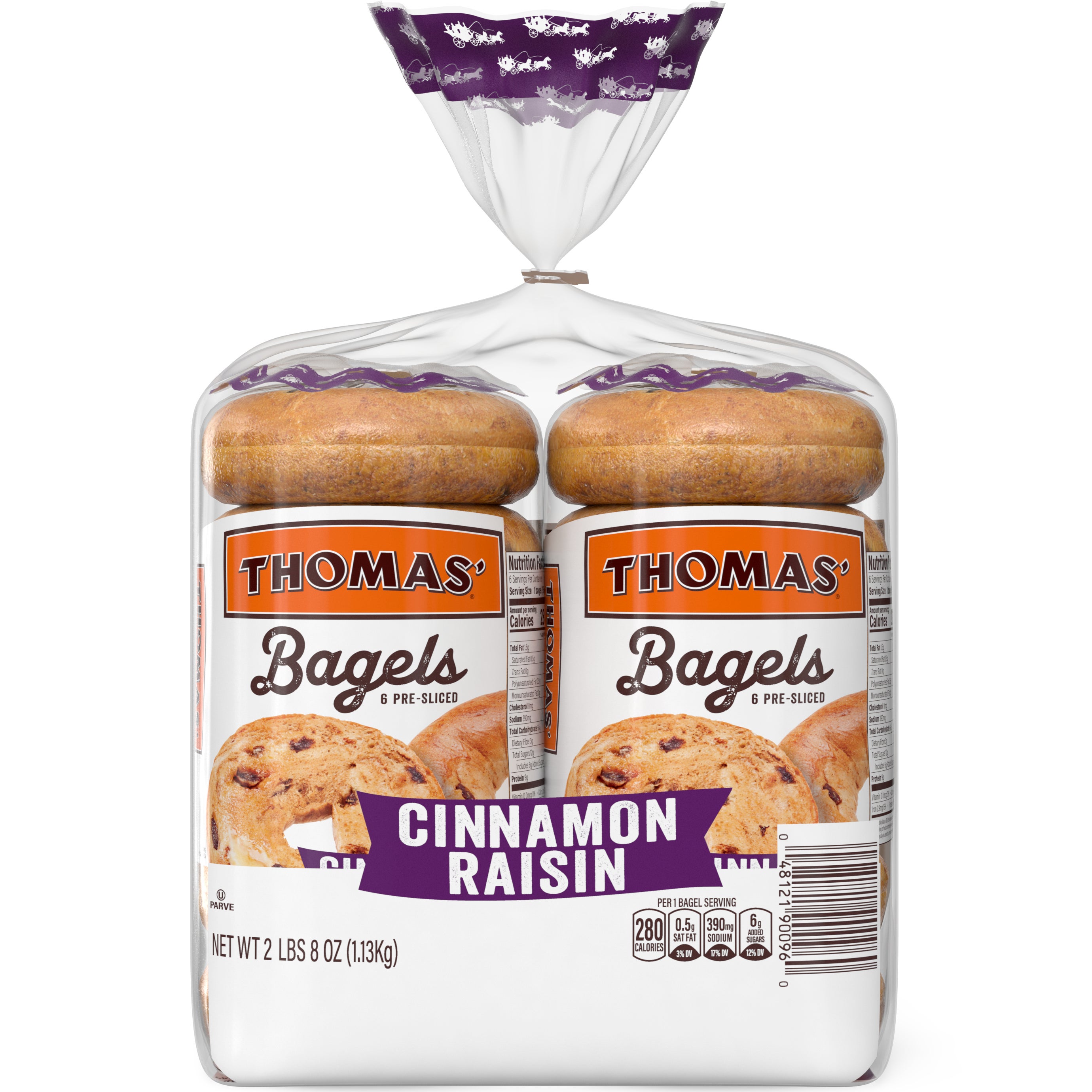 THOMAS' CINNAMON RAISIN 12 CT - Image 1