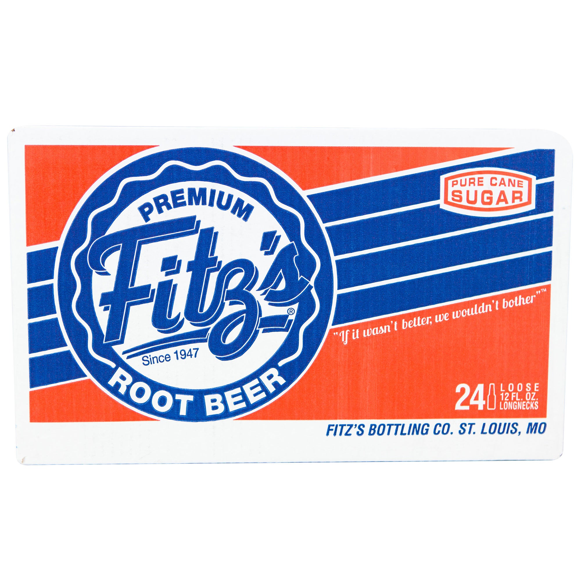 FITZ'S ROOT BEER 24/12 OUNCE BOTTLES