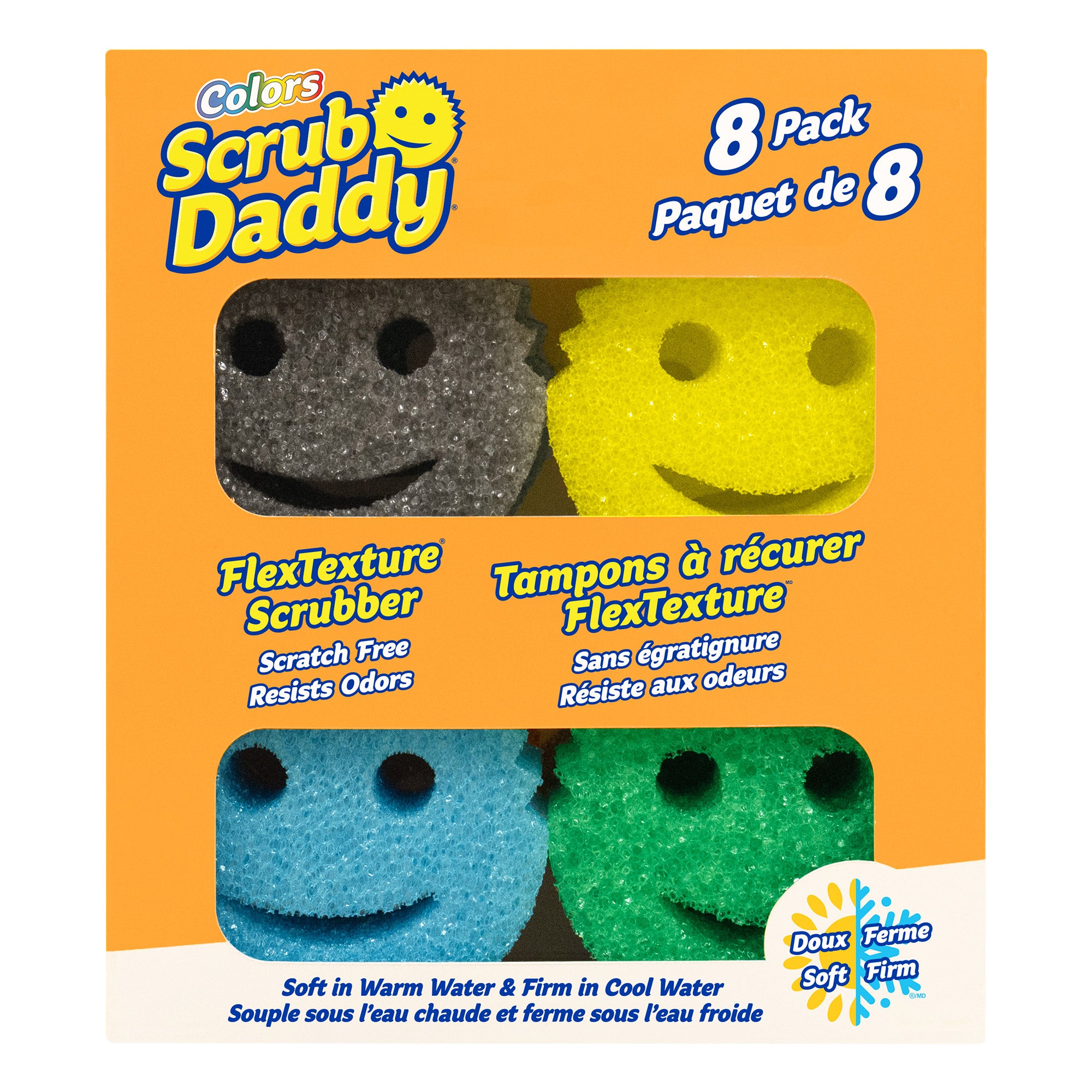 SCRUB DADDY VARIETY PACK 8 COUNT - Image 1