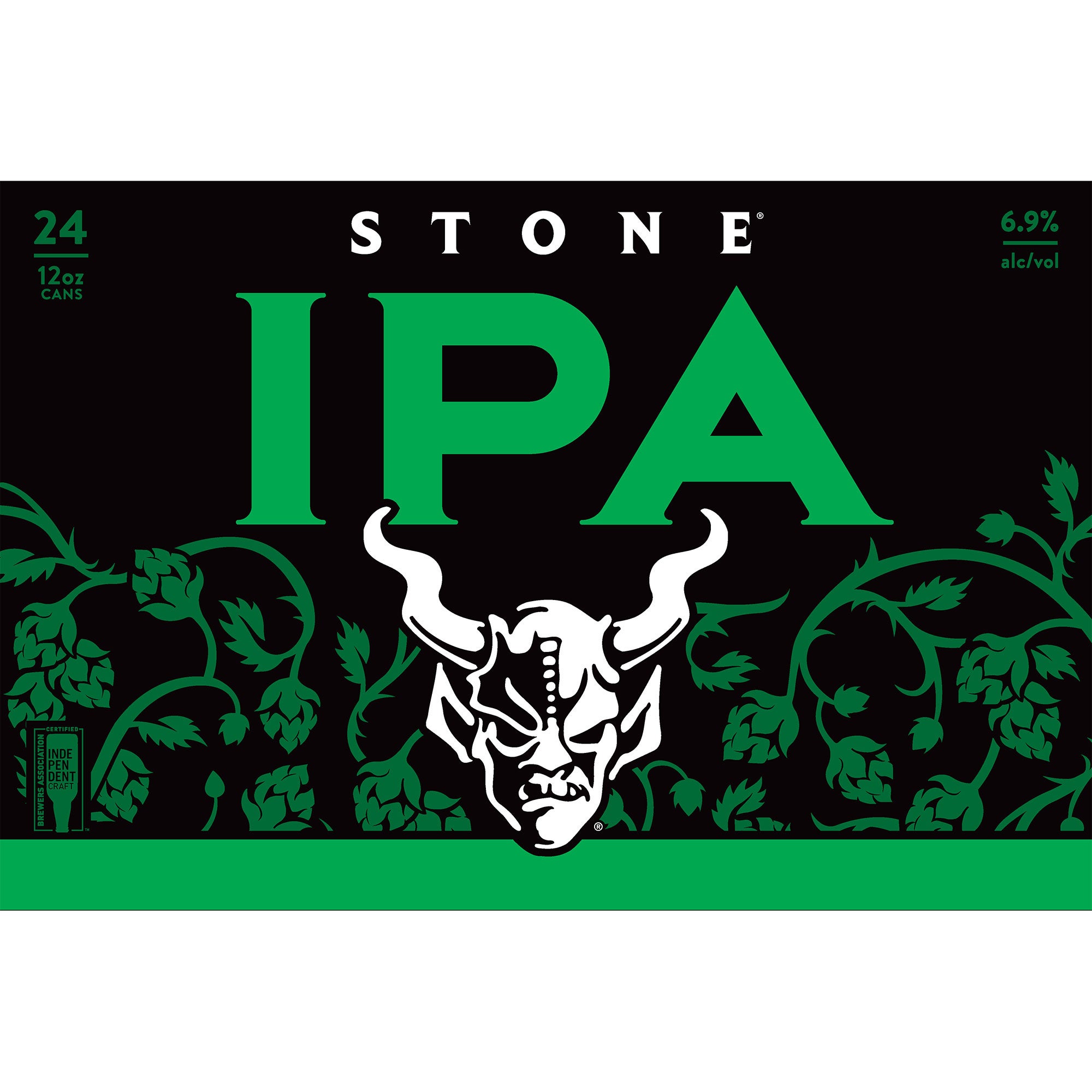 STONE BREWING CO. INDIA PALE ALE SAN DIEGO 24/12OZ CANS