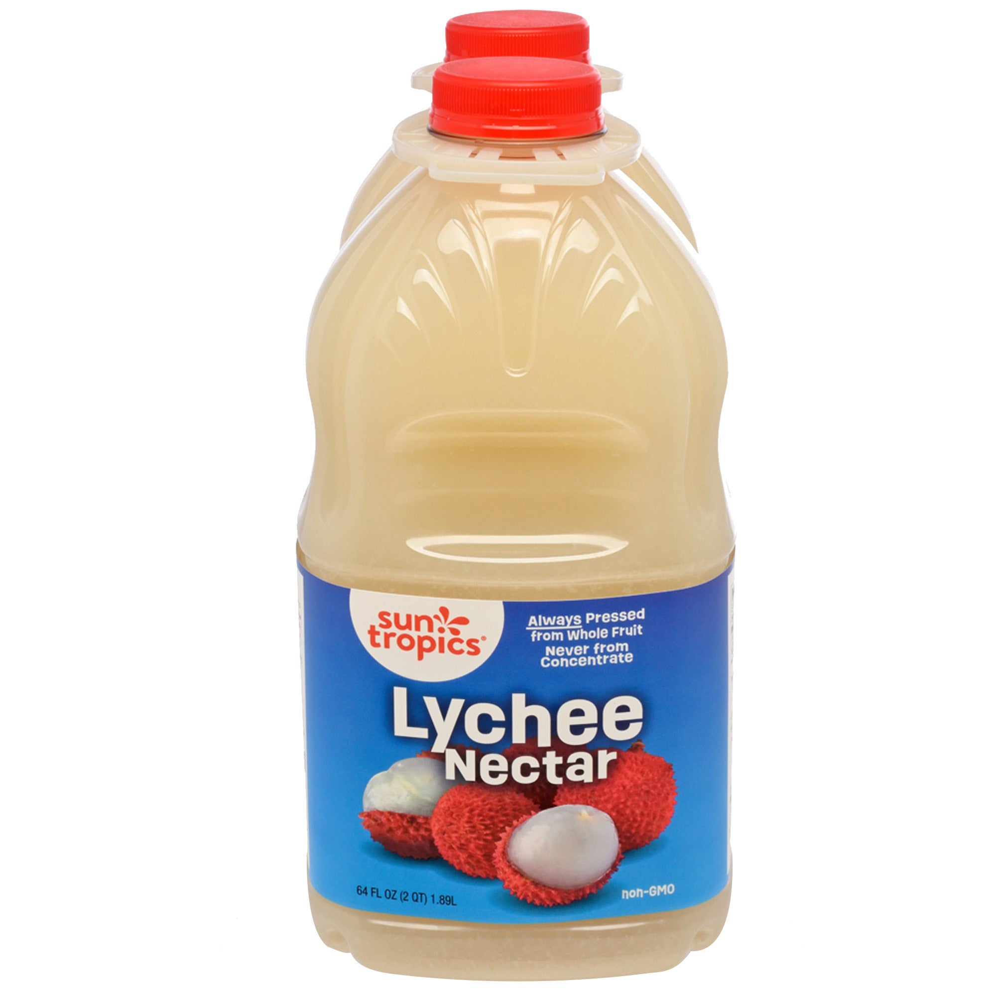 SUN TROPICS LYCHEE NECTAR 2 PACK 64 OUNCES EACH