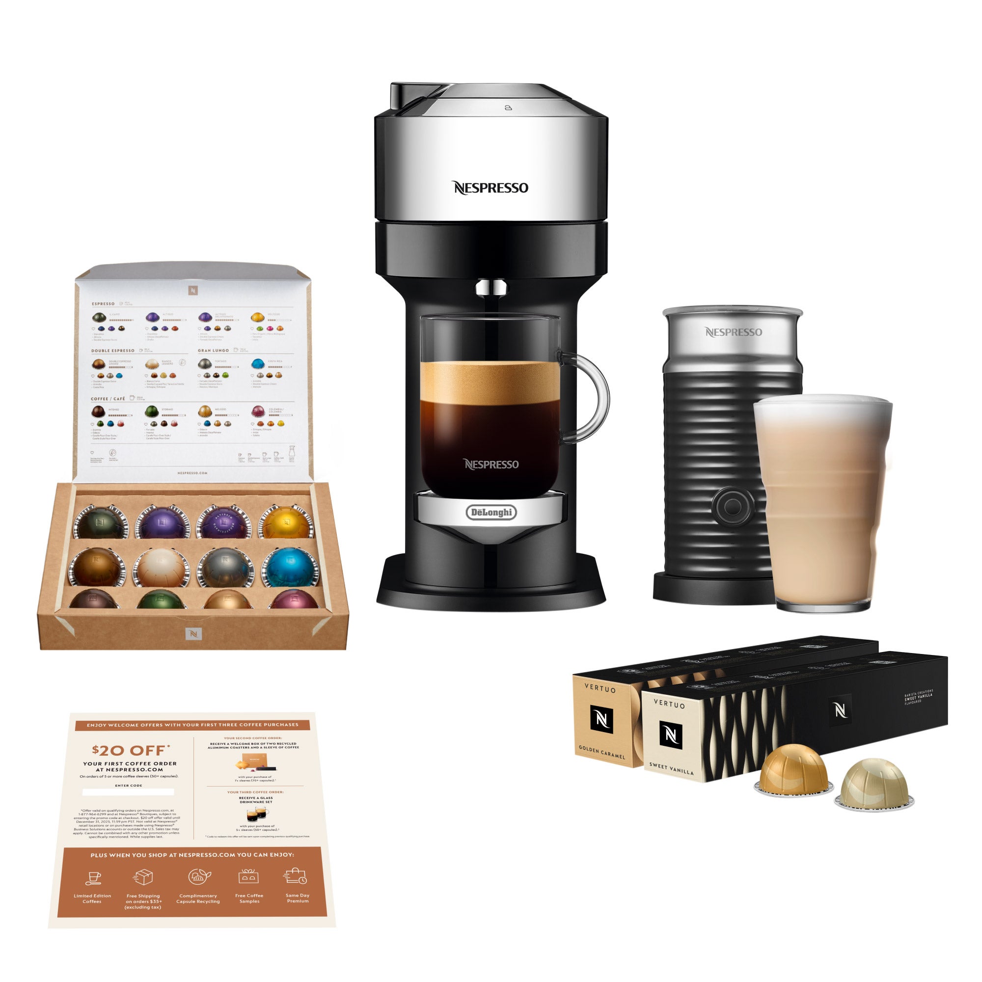 NESPRESSO VERTUO NEXT COFFEE ESPRESSO MKR ^ - Image 1