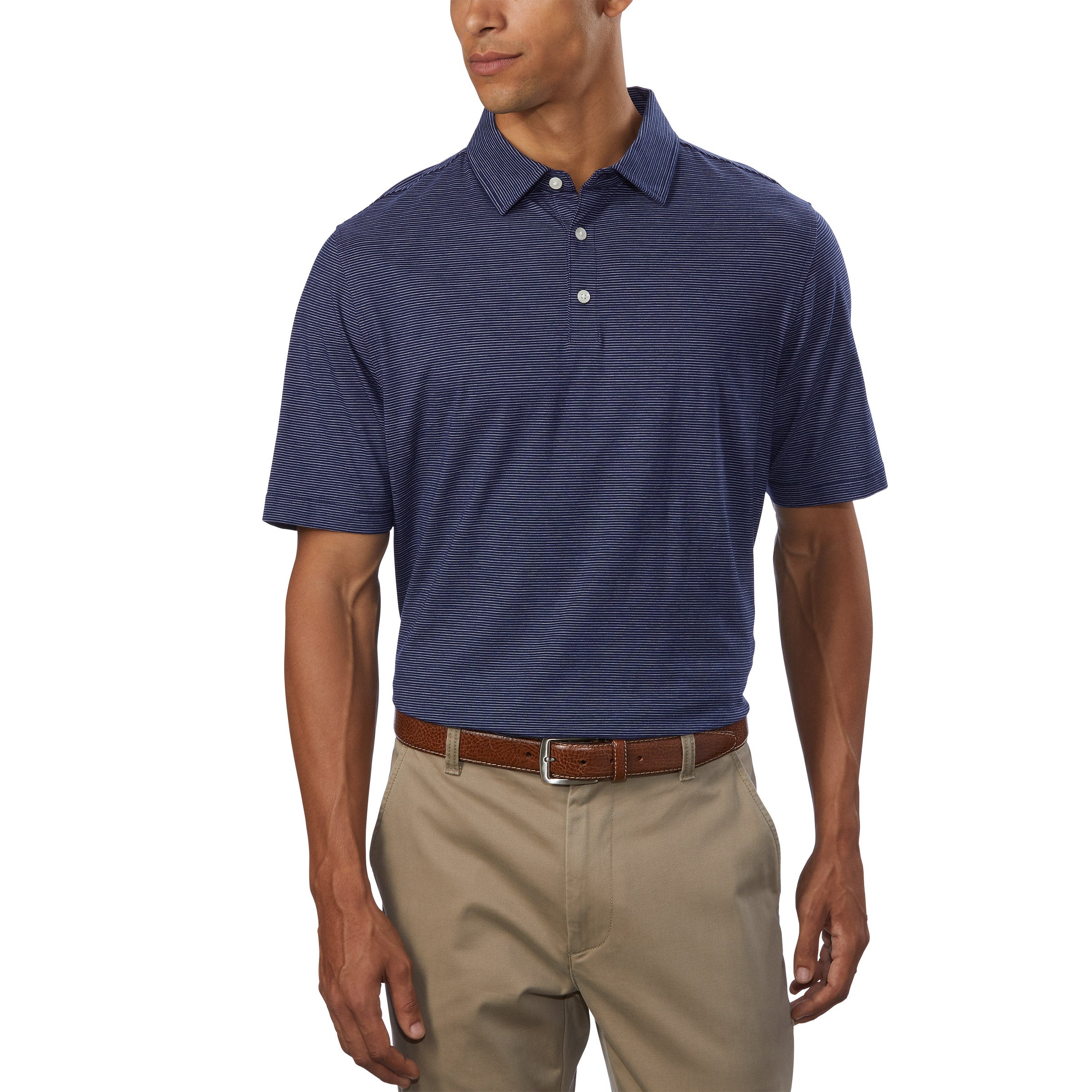 KIRKLAND SIGNATURE MEN'S PIMA POLO - Image 1