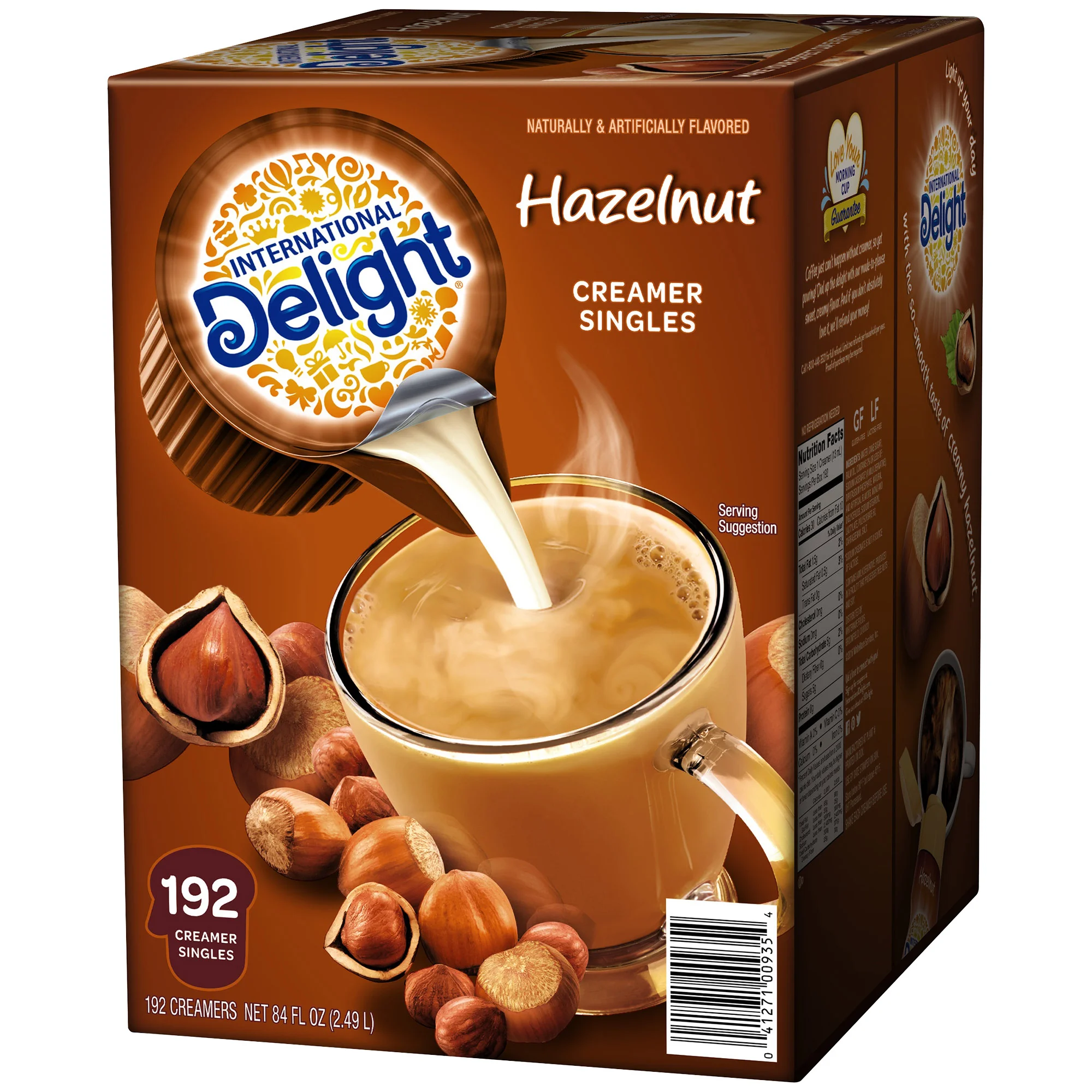 INTERNATIONAL DELIGHT HAZELNUT CREAMER 192 CT - Image 1
