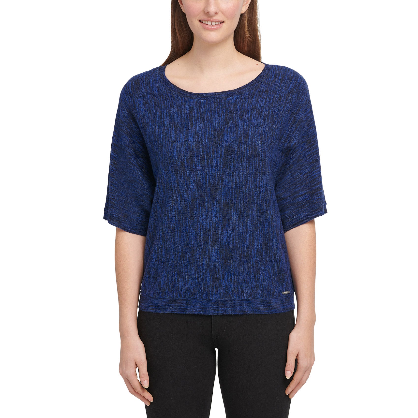 DKNY LADIES MARLED COZY TOP