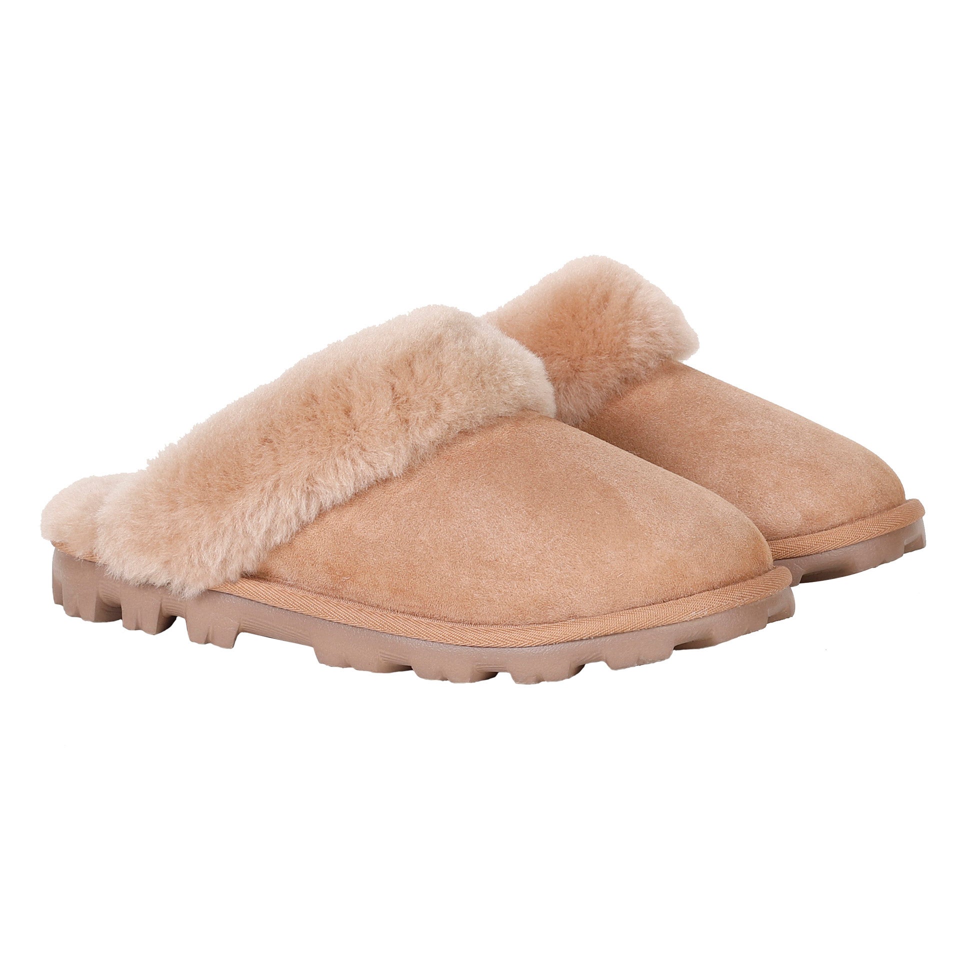 KIRKLAND SIGNATURE LADIES' SHEARLING SLIPPERS - Image 1