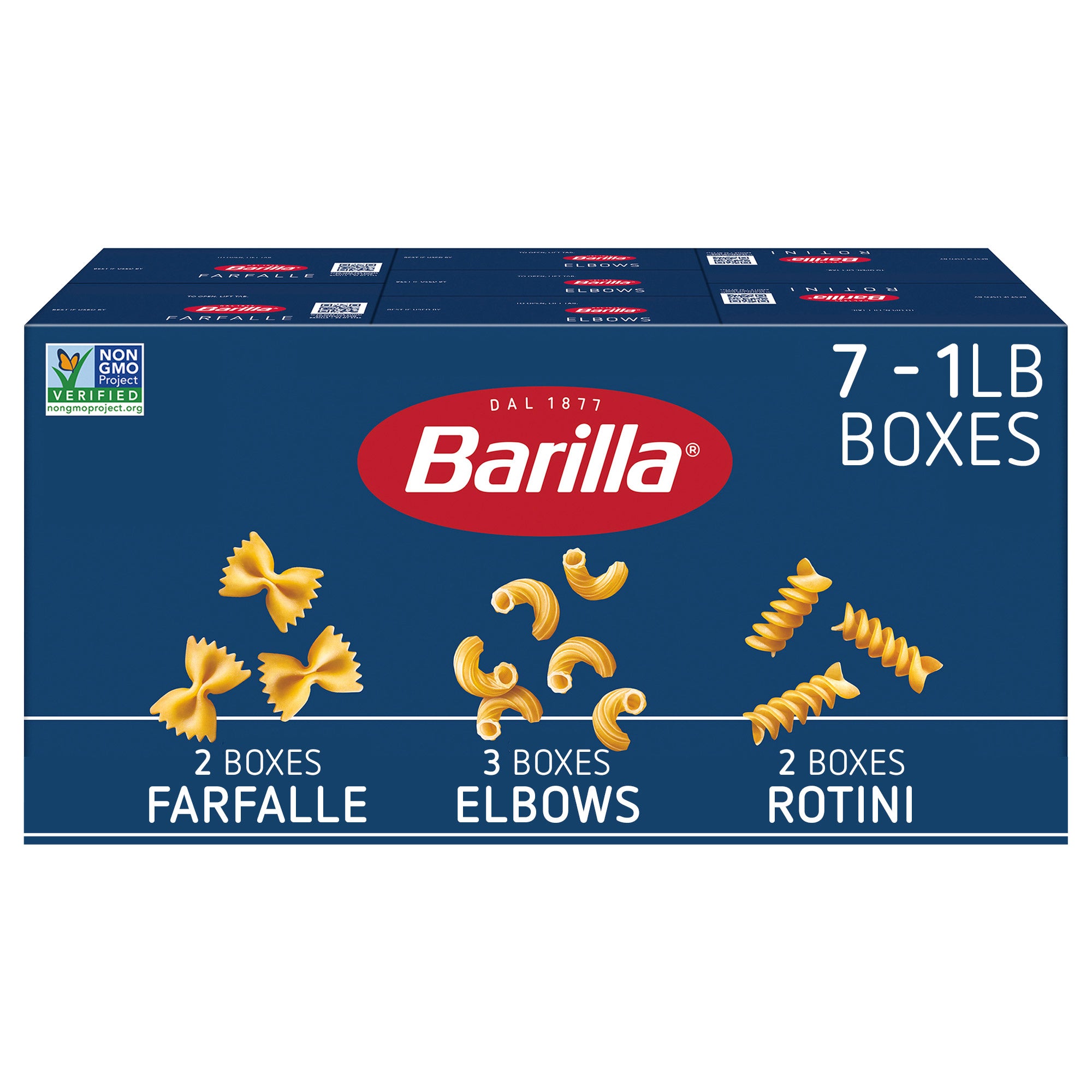 BARILLA PASTA VARIETY PACK 7/1 LB (7 LBS) - Image 1