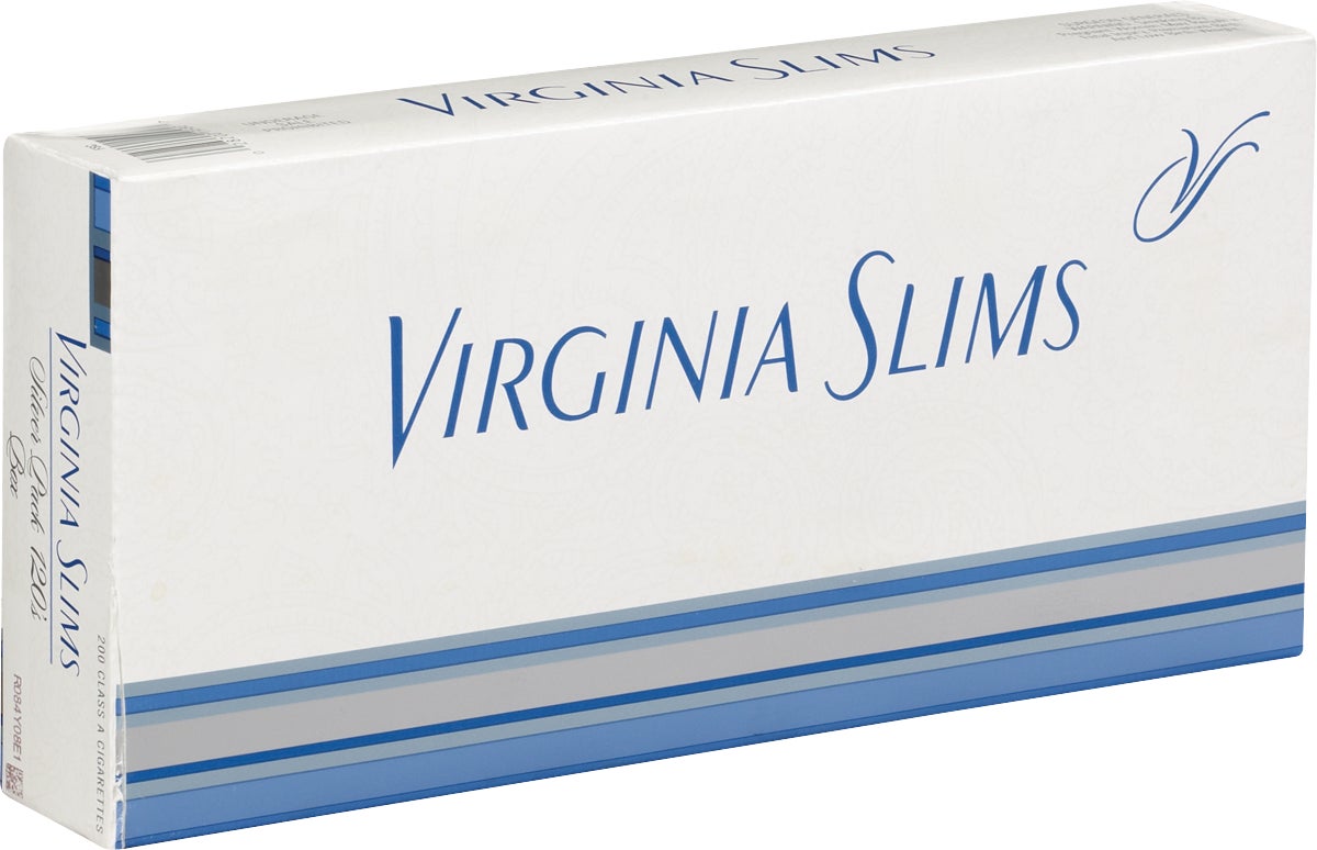 VIRGINIA SLIMS SILVER 120 BOX