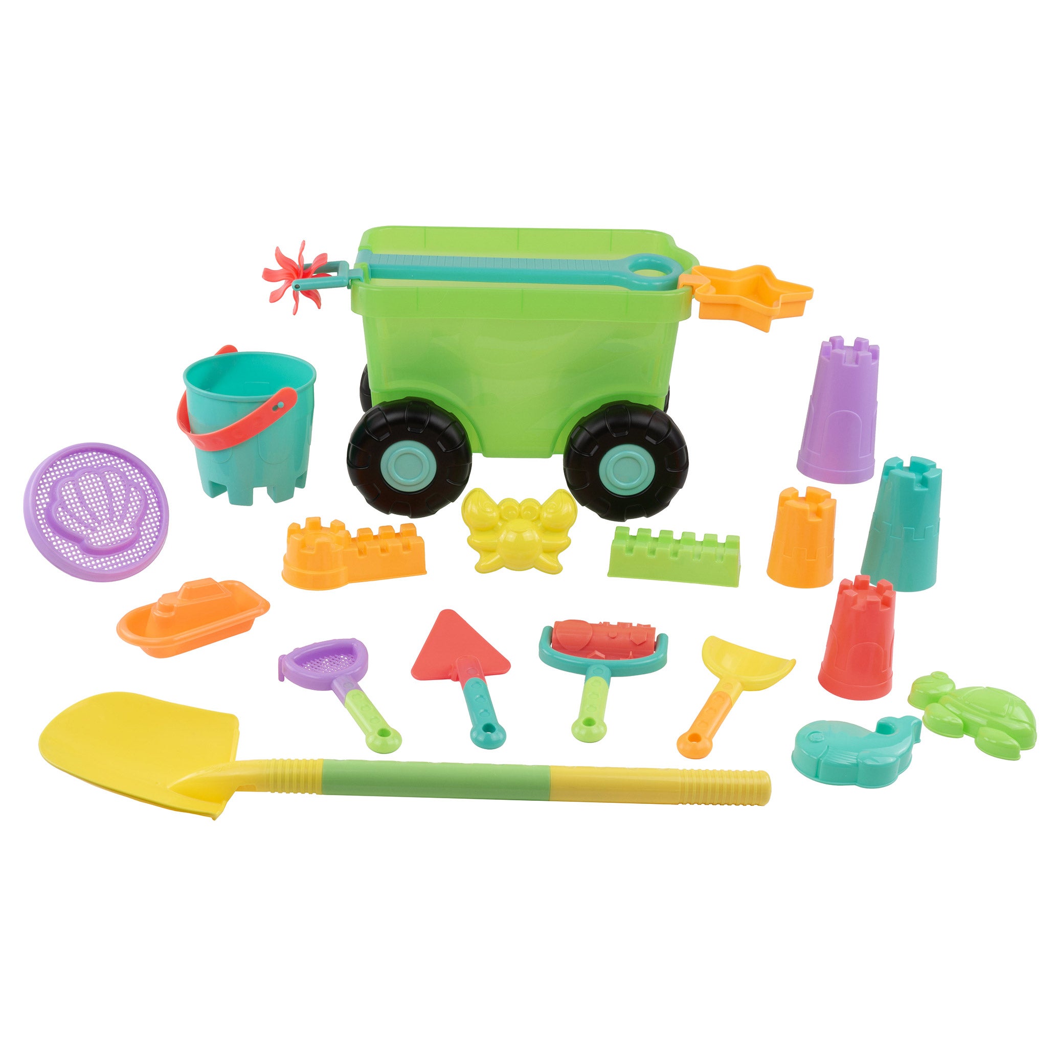 20PC ^ WAGON PLAYSET