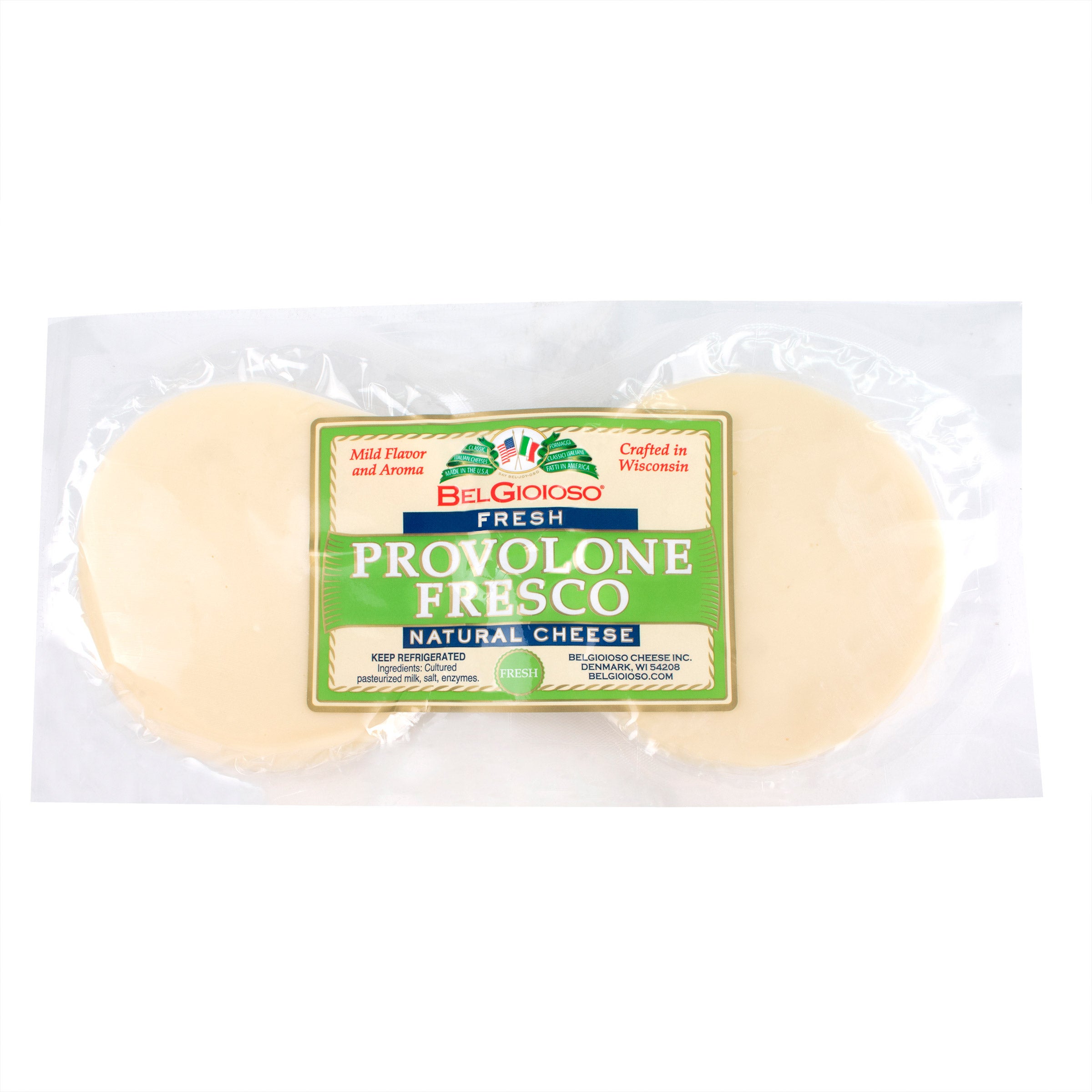 BELGIOIOSO CHEESE SLICED PROVOLONE 2/1 LB