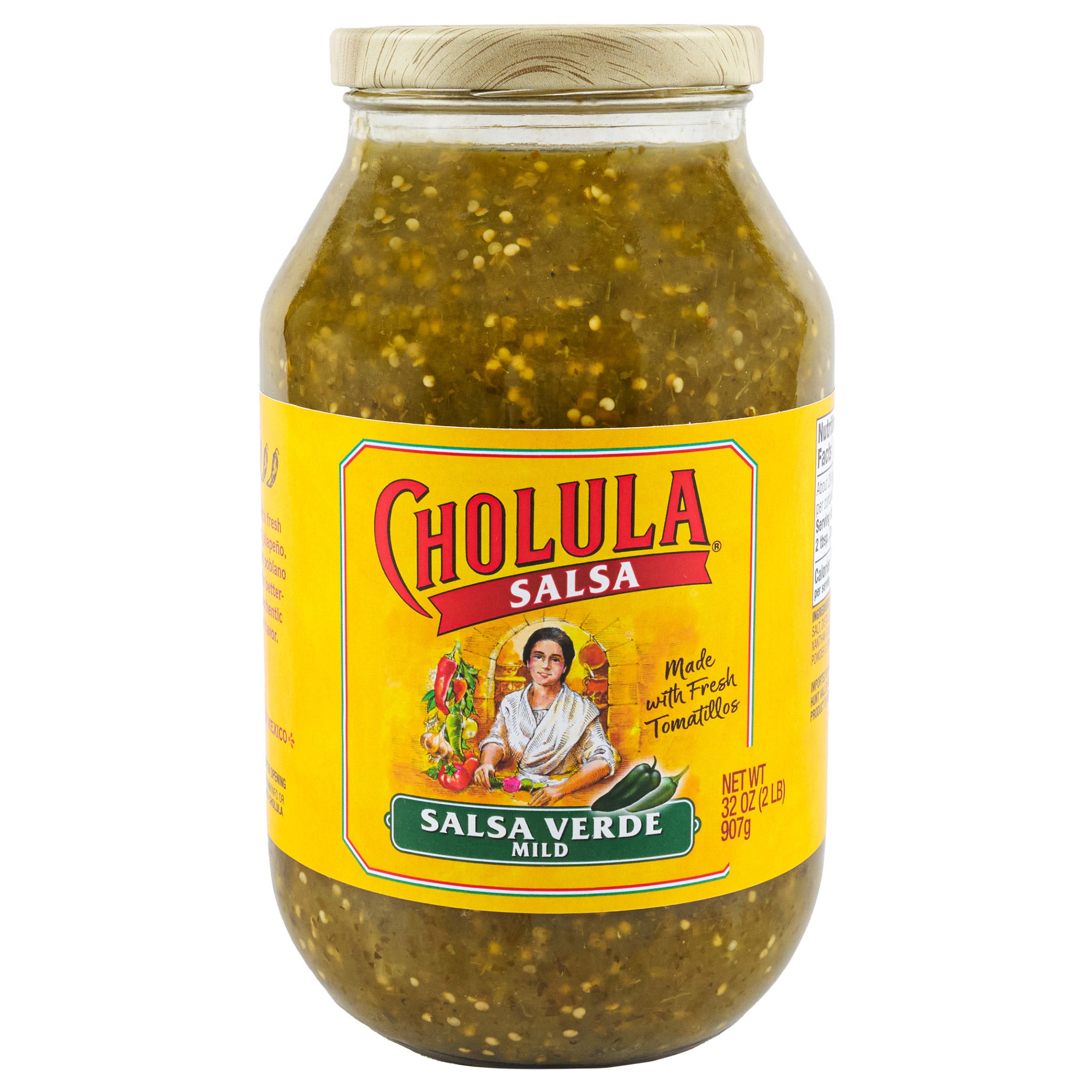 CHOLULA SALSA SALSA VERDE MILD 32 OZ - Image 1