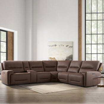 WESTERLY FABRIC POWER RECLINING SECTIONAL