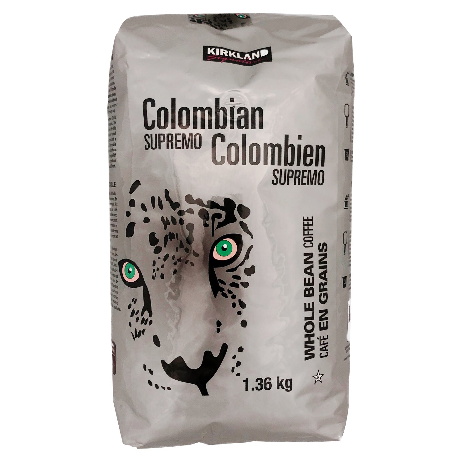 KIRKLAND SIGNATURE 100% COLOMBIAN SUPREMO 3 POUNDS - Image 1
