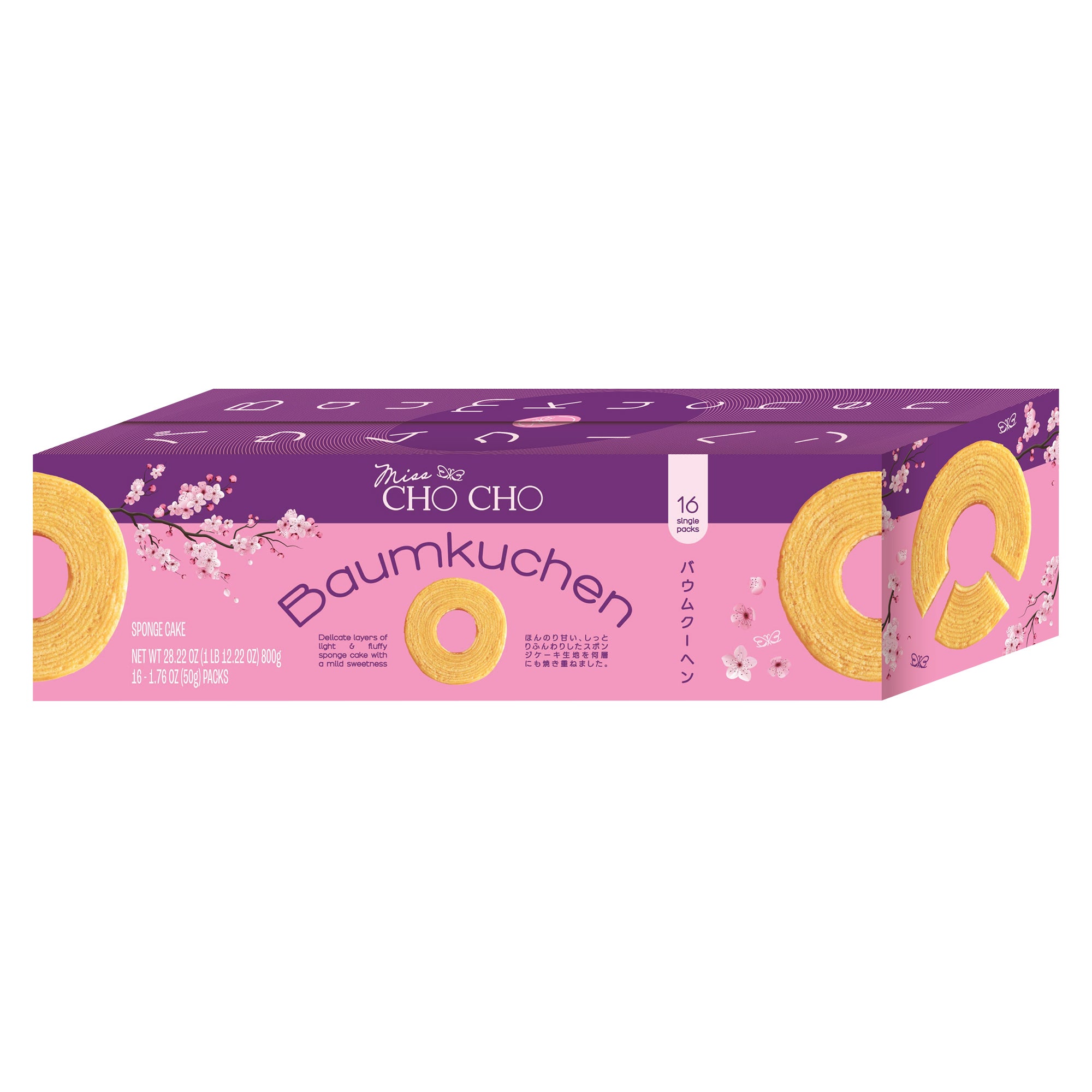 MISS CHO CHO BAUMKUCHEN 16 CT 28.22 OUNCE BOX