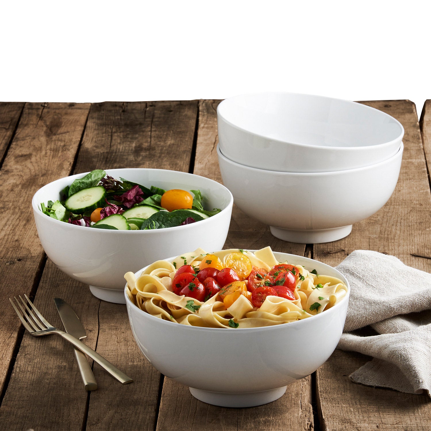 TABLETOP UNLIMITED DENMARK BOWLS SET OF 4 - Image 1