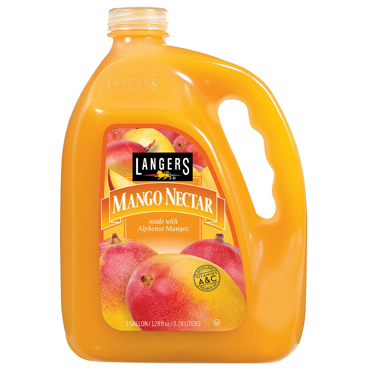 LANGERS MANGO NECTAR 128 OZ - Image 1