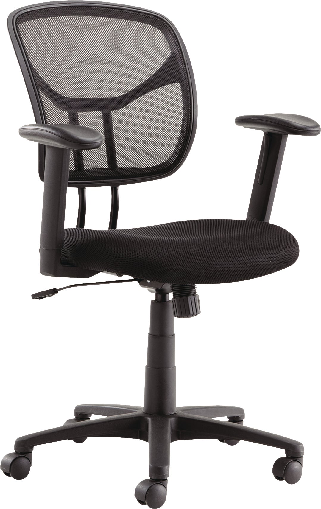 OFFICE IMPRESSIONS BLACK MESH TASK CHAIR OIFMT4818 - Image 1