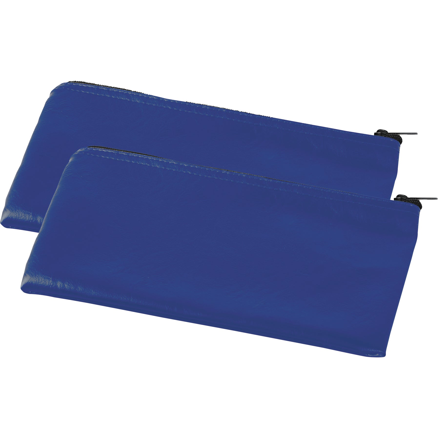 UNIVERSAL BLUE ZIP DEPOSIT BAGS UNV69020 2CT - Image 1