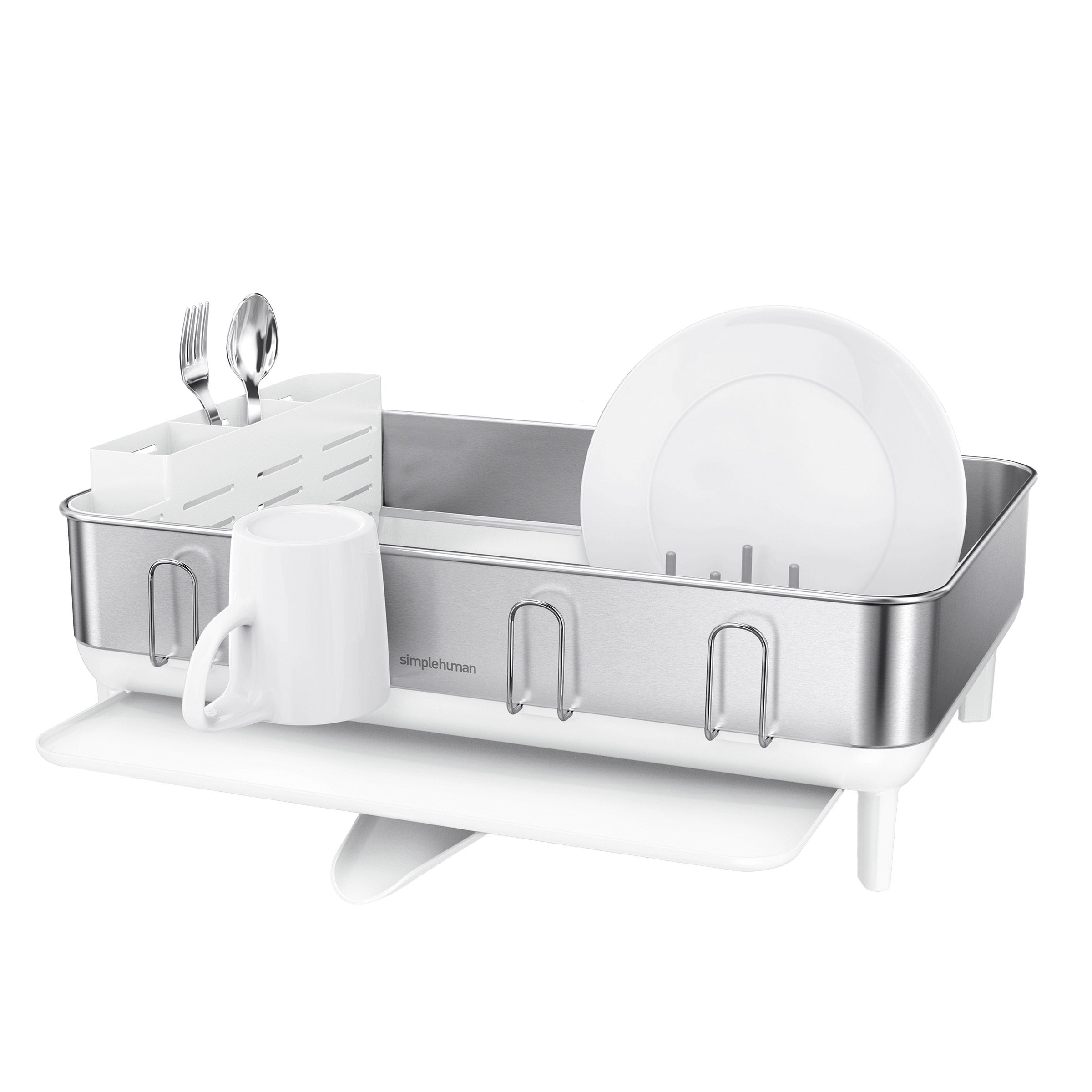 SIMPLEHUMAN STAINLESS STEEL FRAME DISH RACK