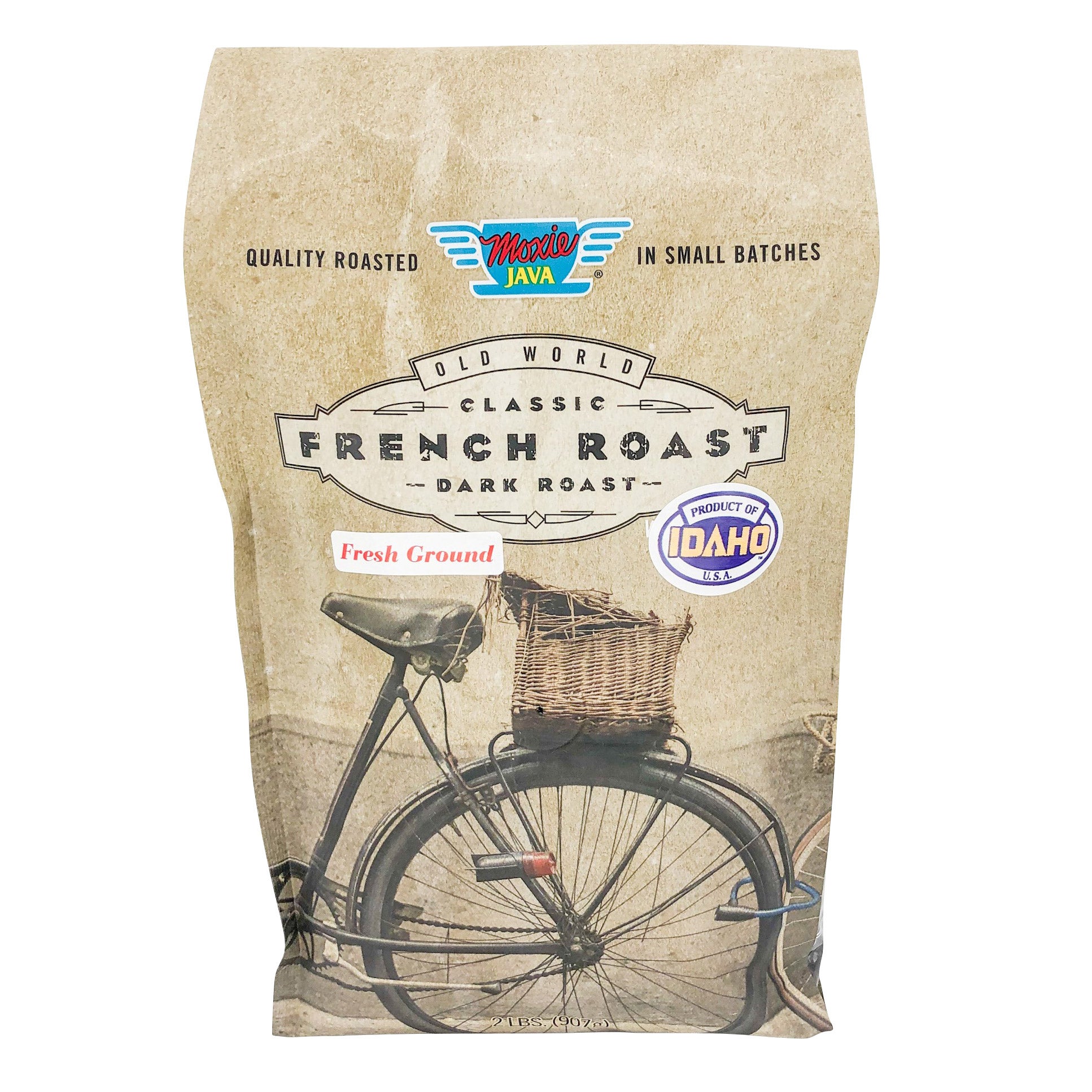 MOXIE JAVA OLD WORLD FRENCH ROAST 2 LBS GROUND
