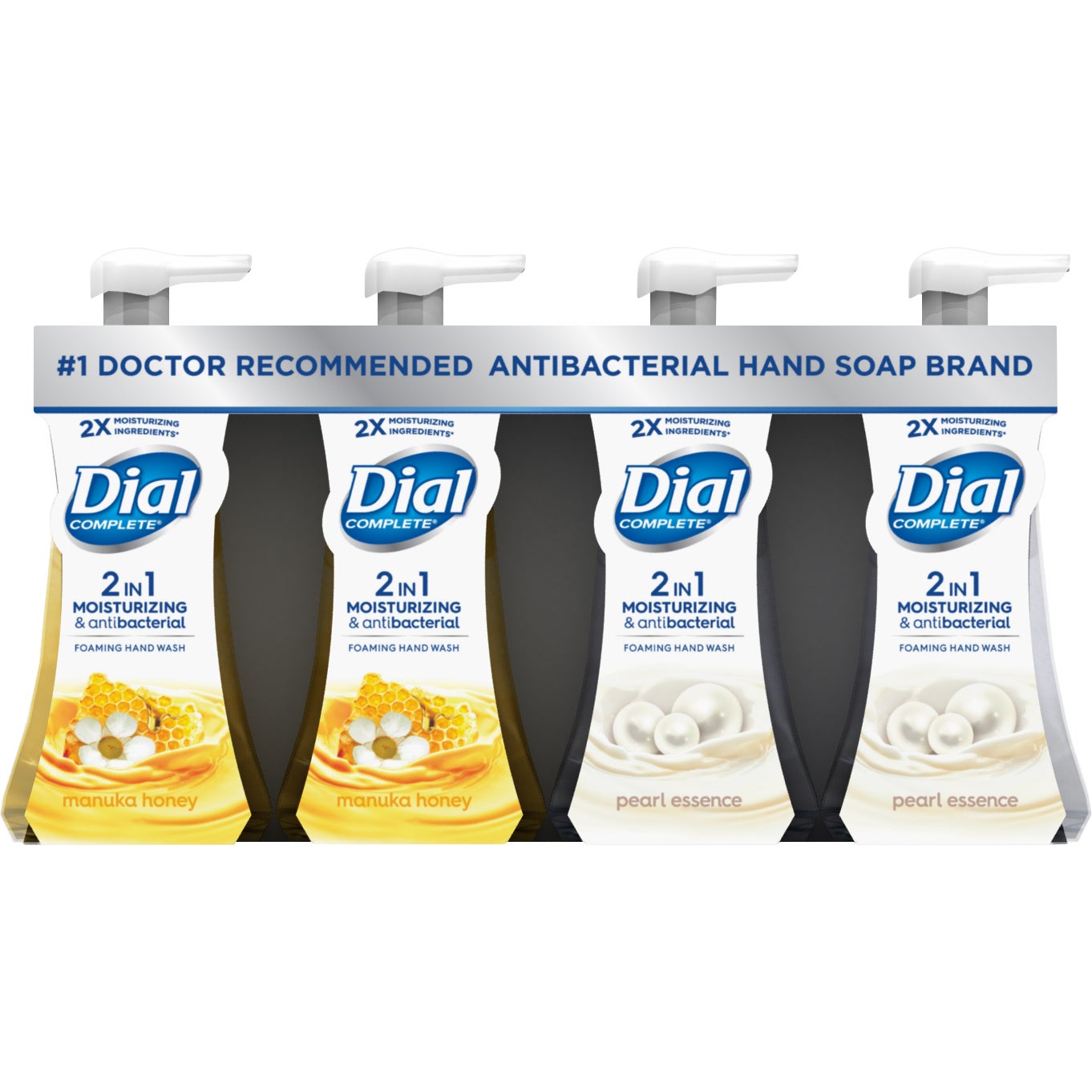 DIAL COMPLETE 2IN1 FOAMING HAND SOAP 4/7.5 FL OZ