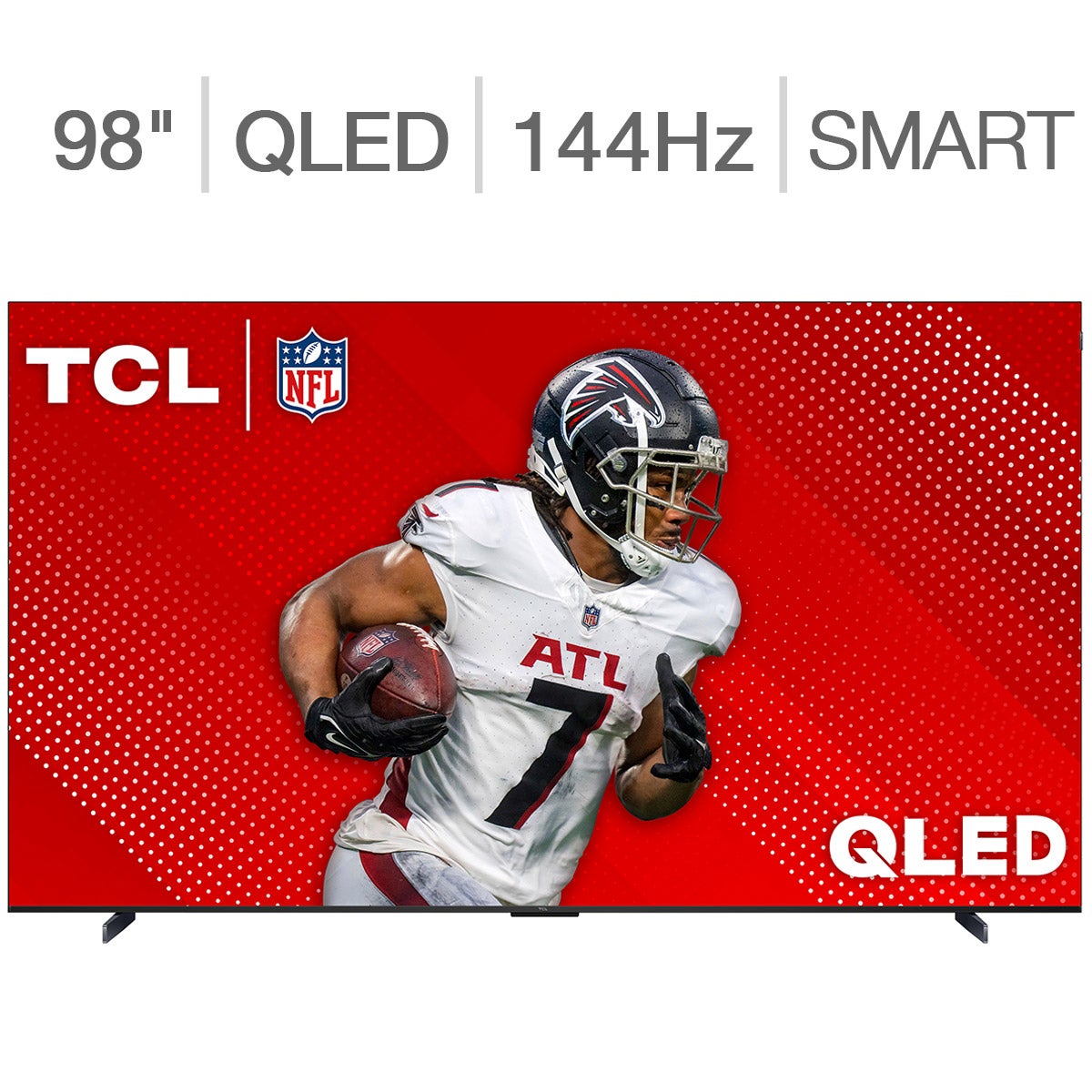 TCL 98Q672G 98¨ CLASS (97.5¨ DIAG) 4K UHD QLED LCD TV