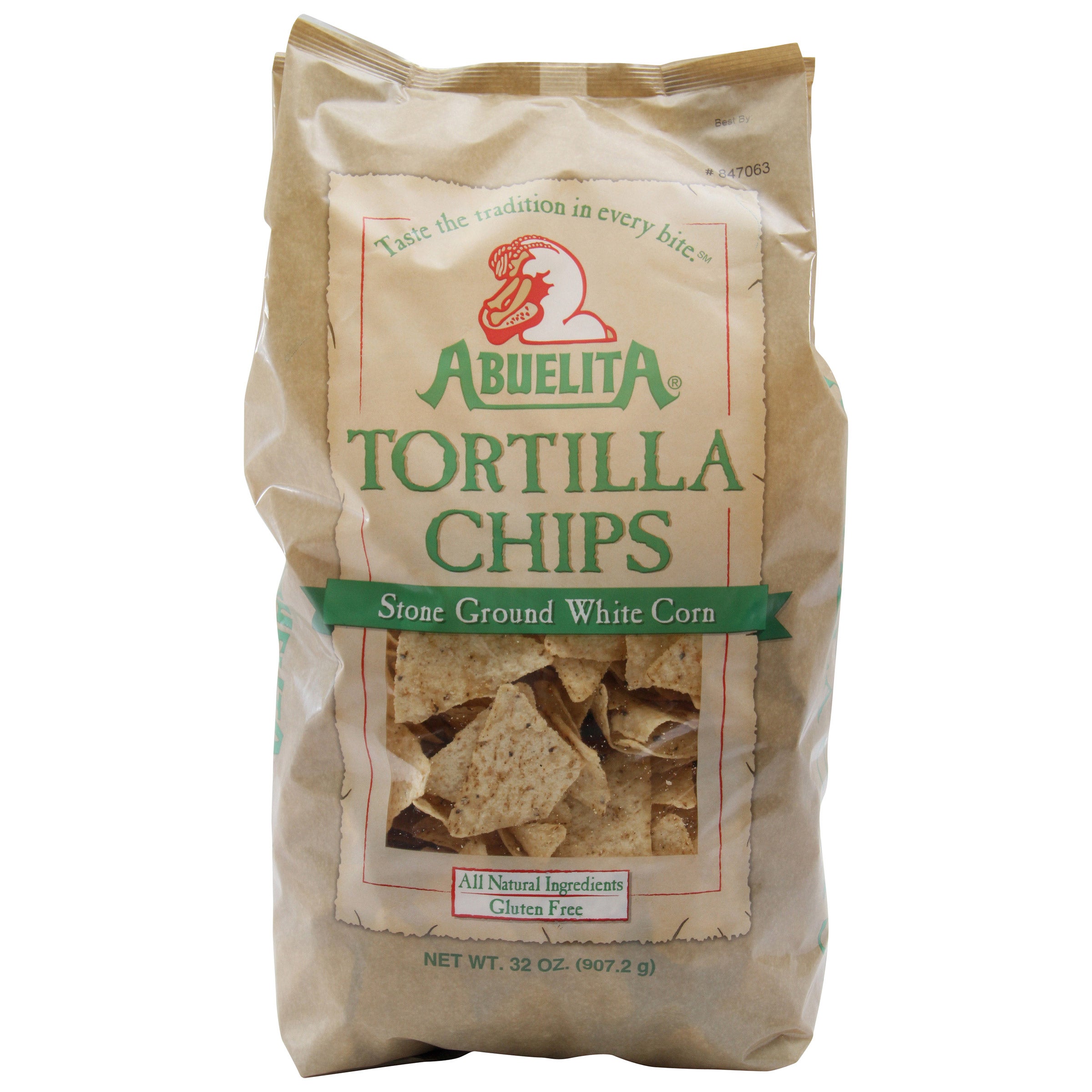 ABUELITA TORTILLA CHIPS 32 OZ (2 LBS)